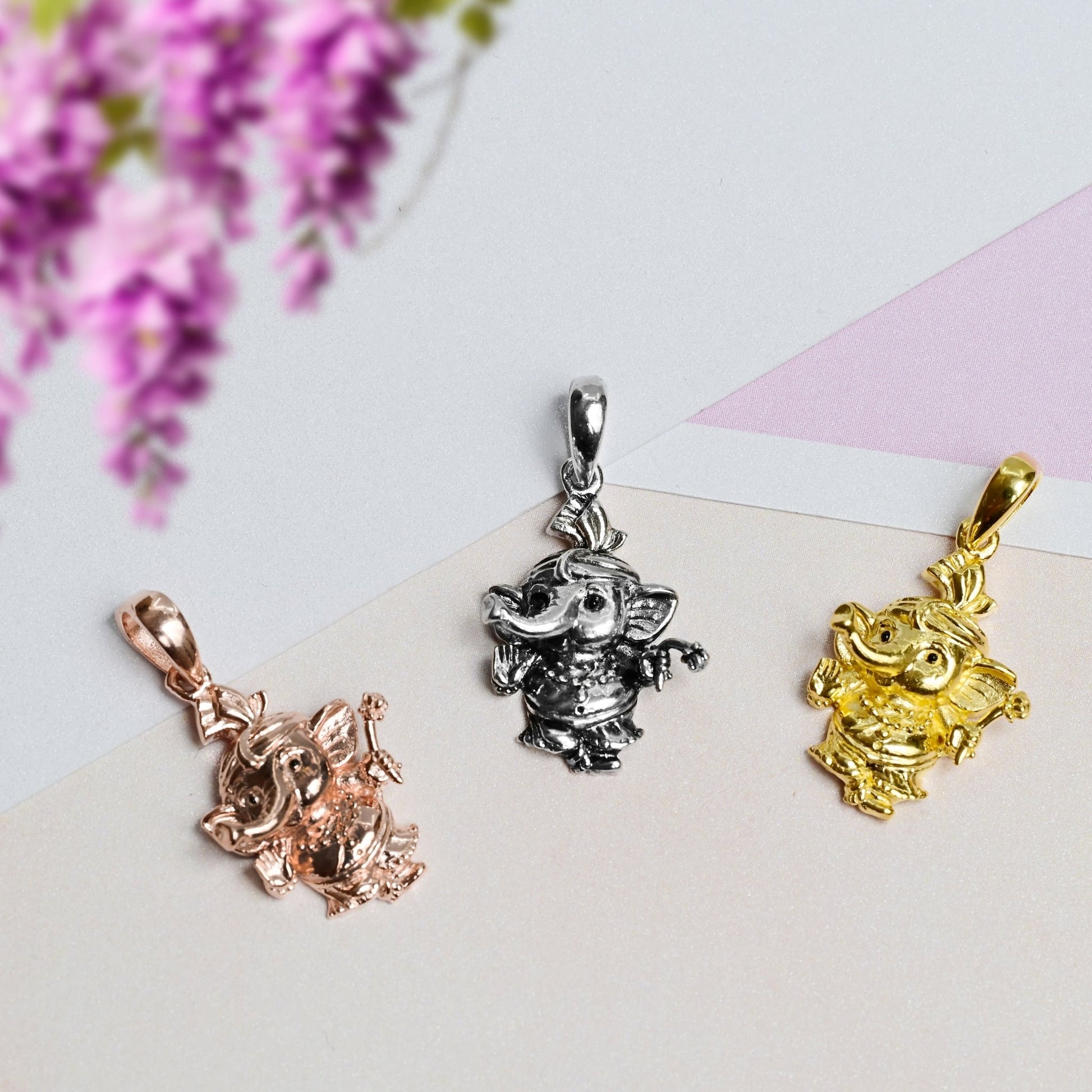 The Bal Ganesha Pendant - Vinayak - House of Silver
