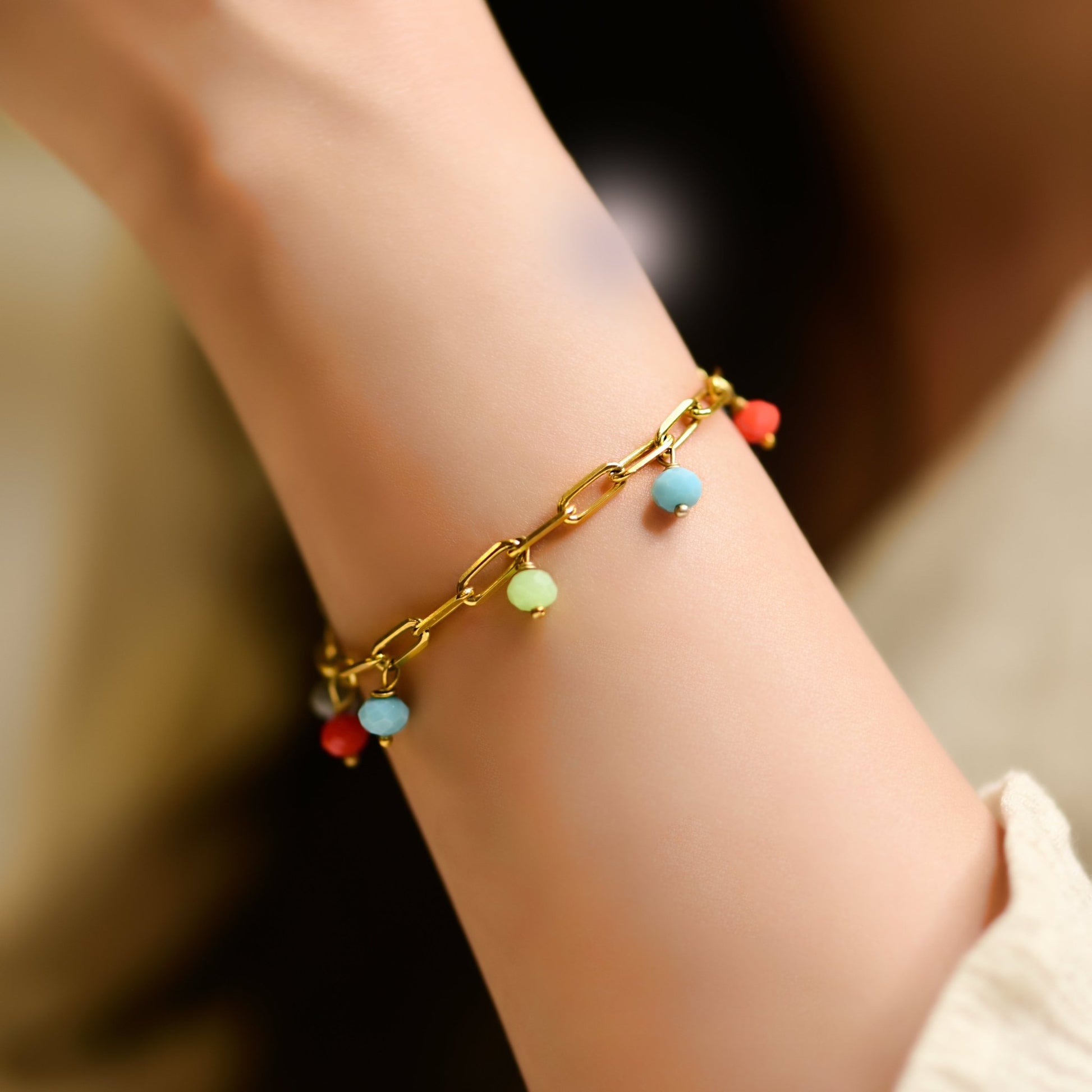 The Chromatic Charm Bracelet - Vinayak - House of Silver