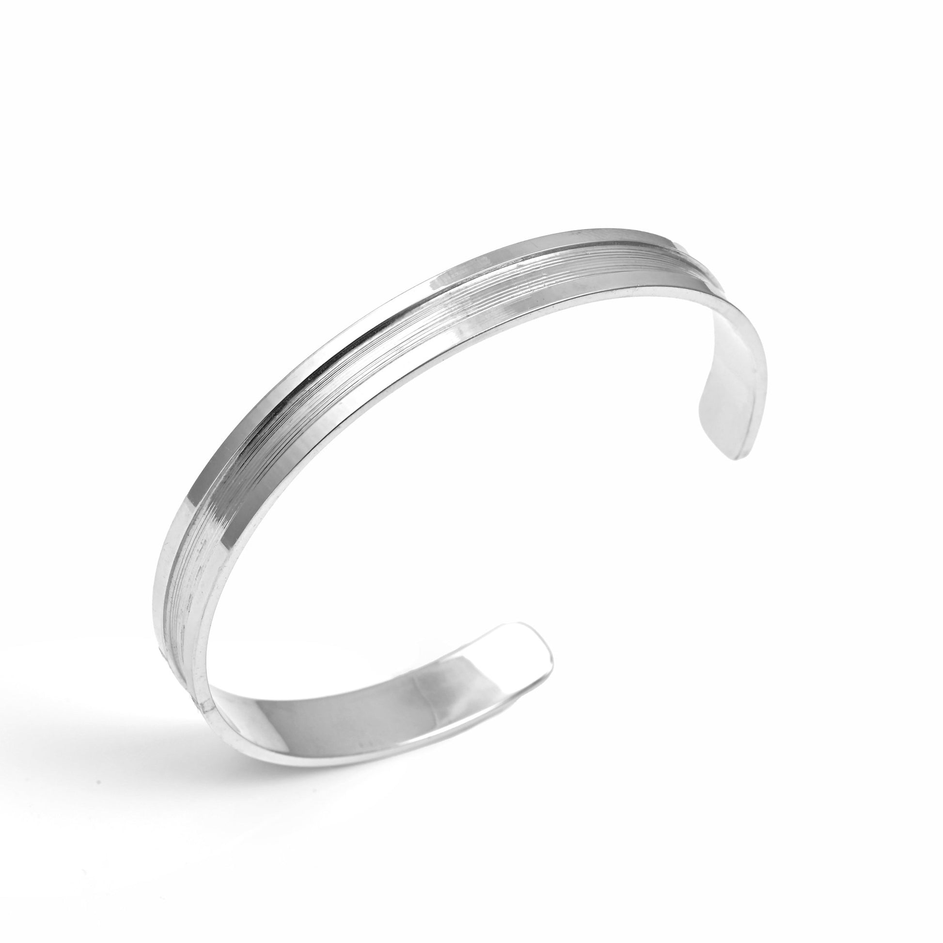The Classic Silver Cuff Bracelet - Vinayak - House of Silver
