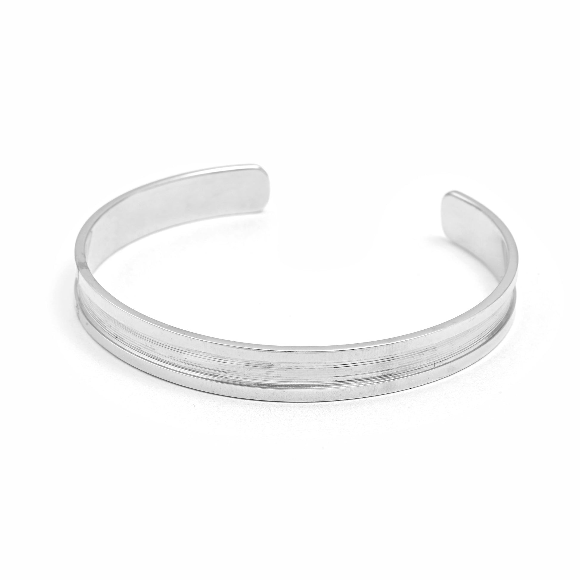 The Classic Silver Cuff Bracelet - Vinayak - House of Silver