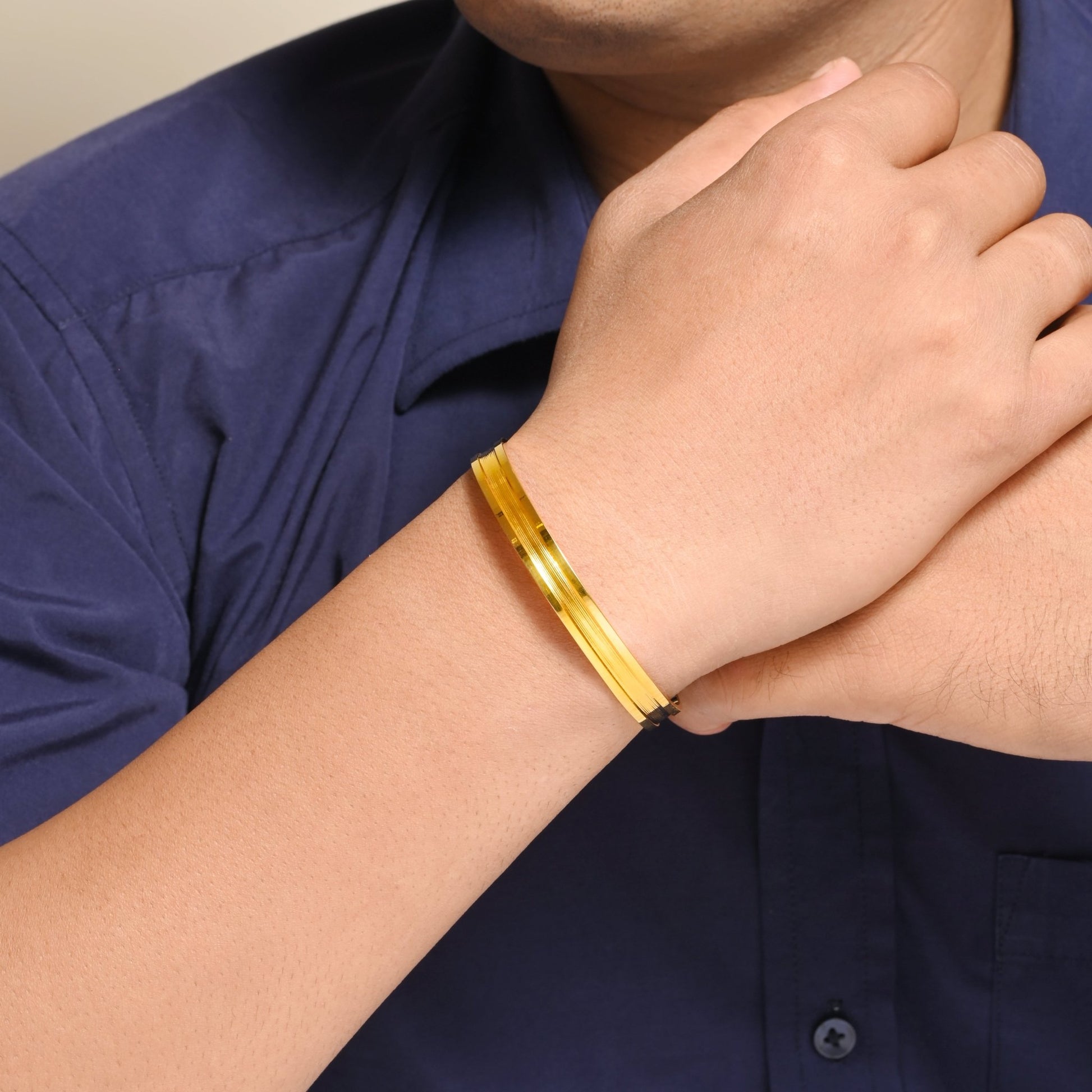 The Classic Silver Cuff Bracelet - Vinayak - House of Silver