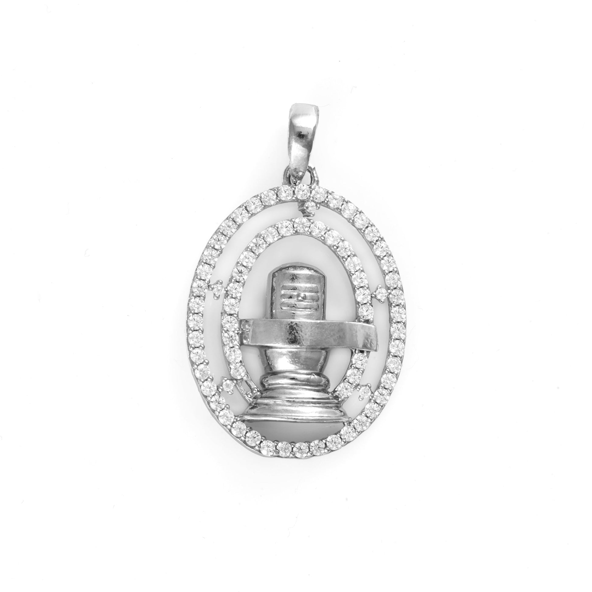 The Divine Shiv Ling Pendant - Vinayak - House of Silver
