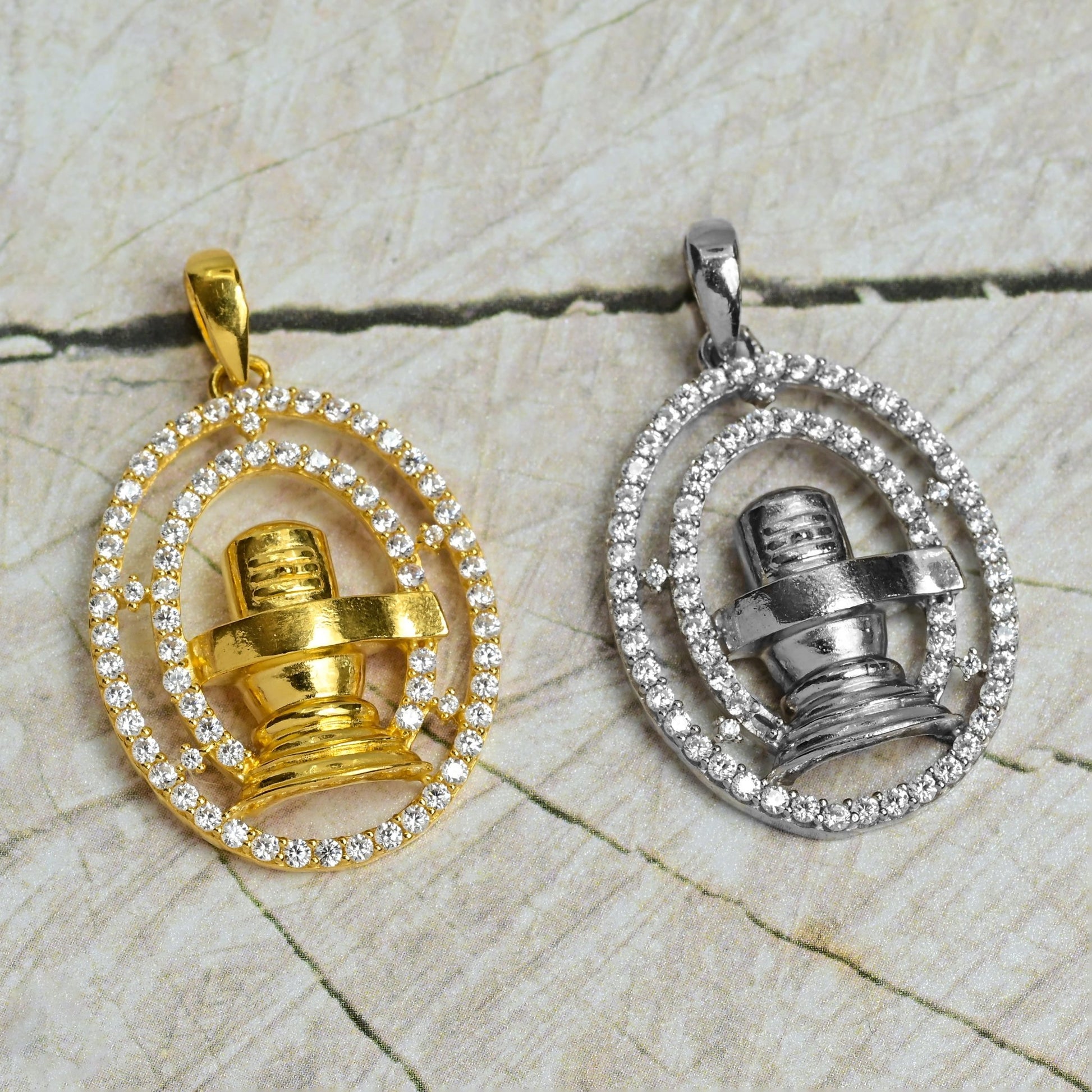 The Divine Shiv Ling Pendant - Vinayak - House of Silver