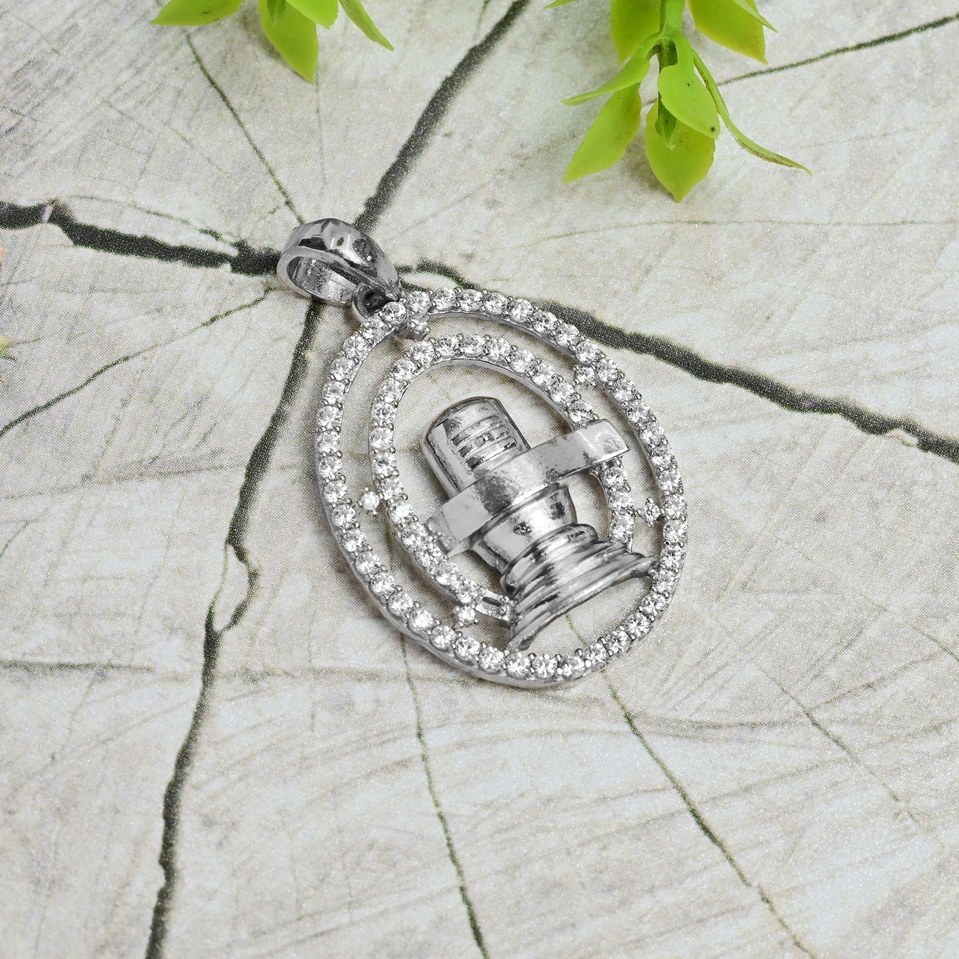 The Divine Shiv Ling Pendant - Vinayak - House of Silver