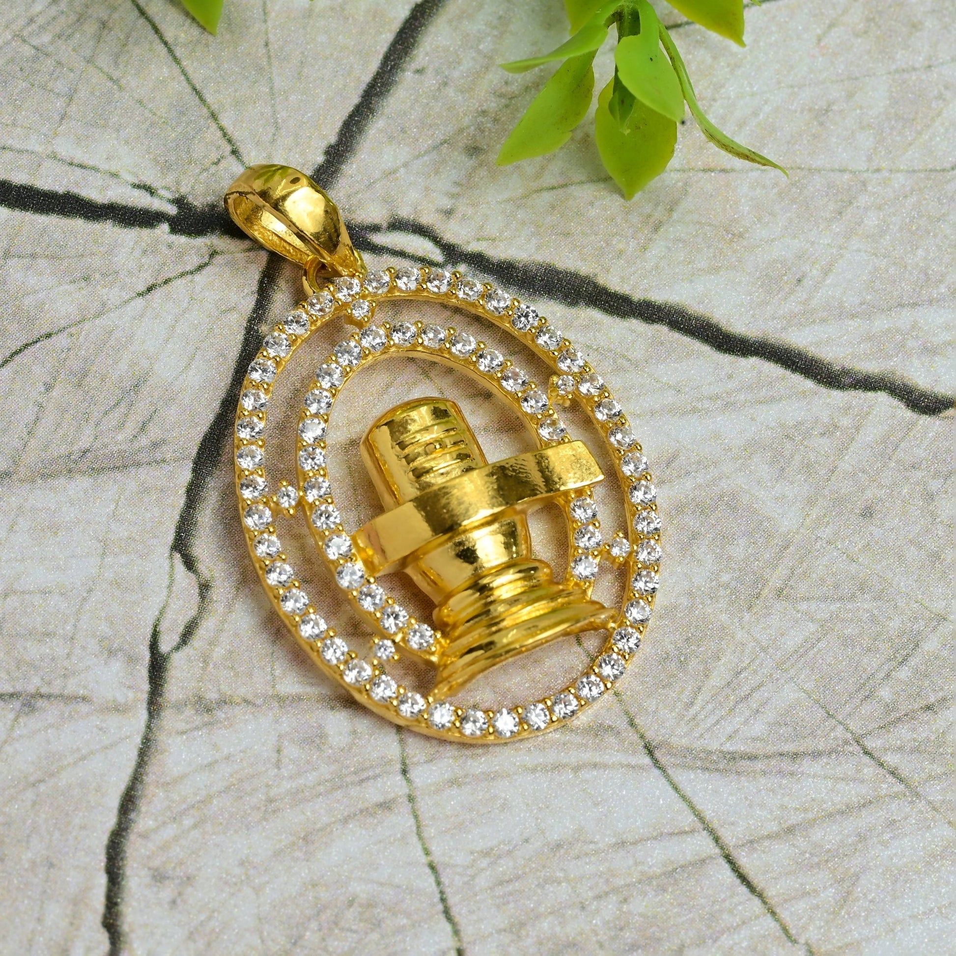 The Divine Shiv Ling Pendant - Vinayak - House of Silver