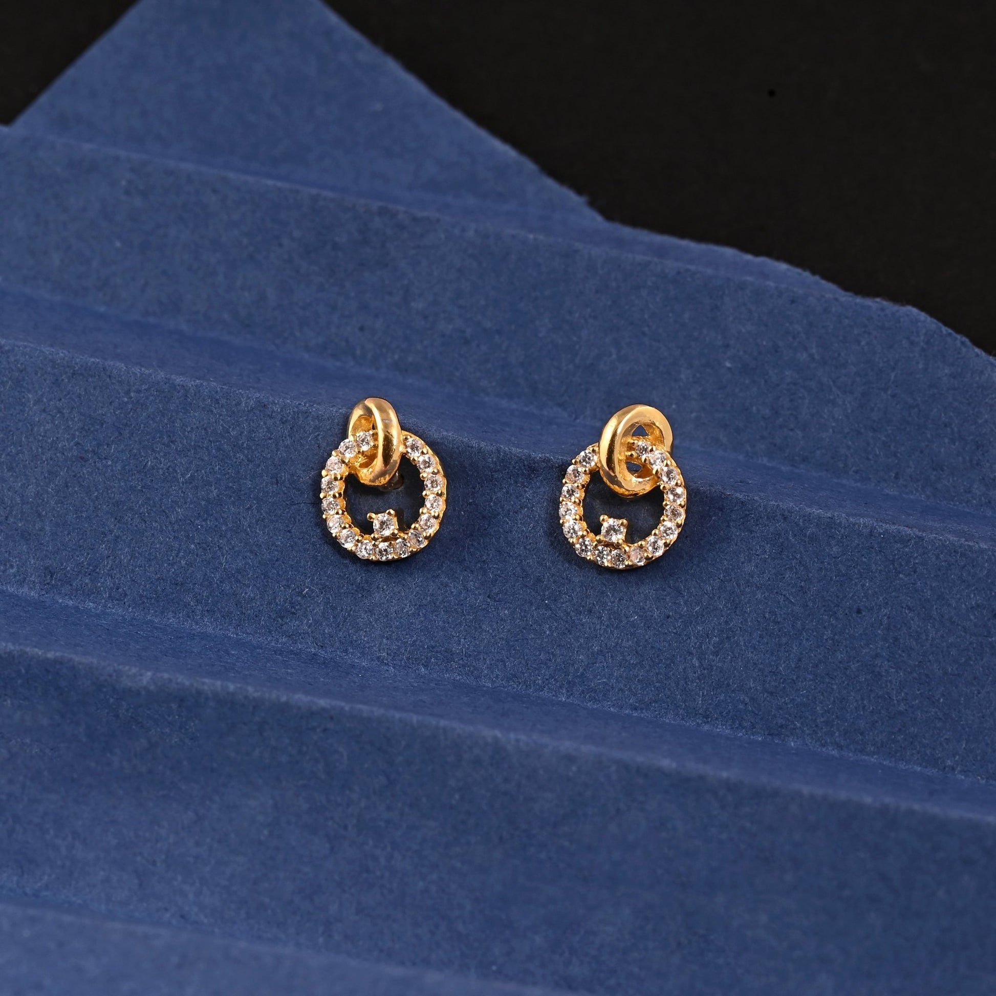 The Dual Radiance Earrings - Vinayak - House of Silver