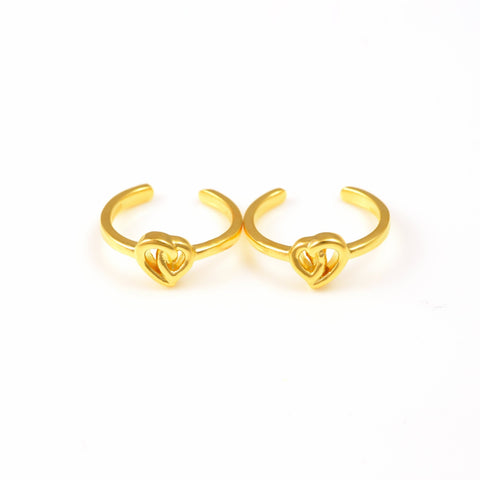 The Lovely Twist Toe Ring