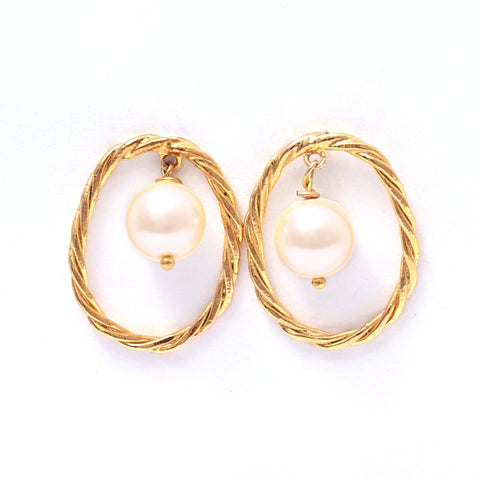 The Luminous Pearl Orbit Earrings