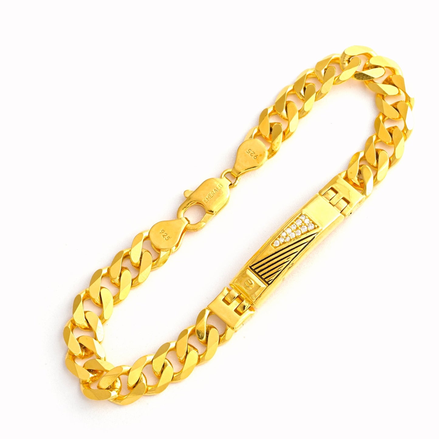 The Luxe Spark Silver Bracelet - Vinayak - House of Silver