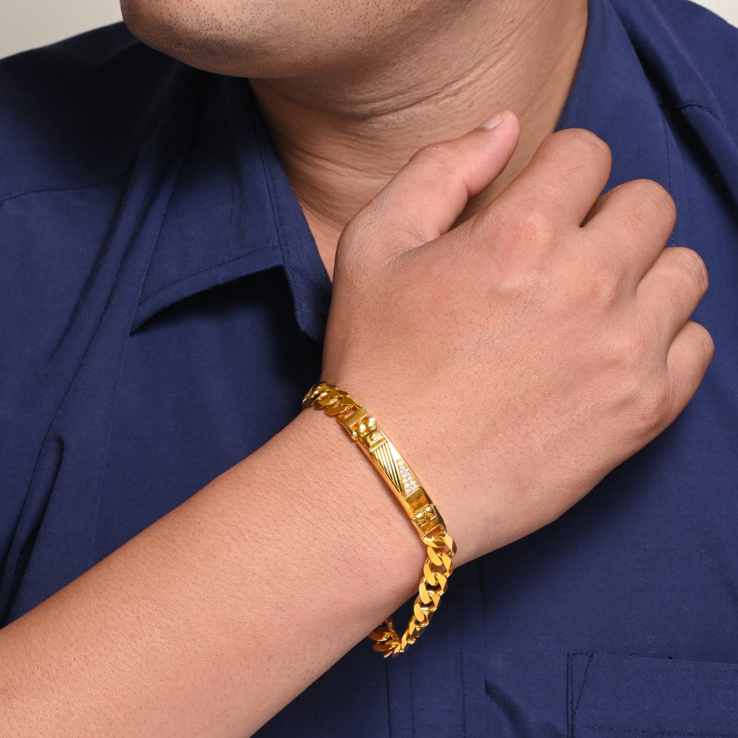 The Luxe Spark Silver Bracelet - Vinayak - House of Silver