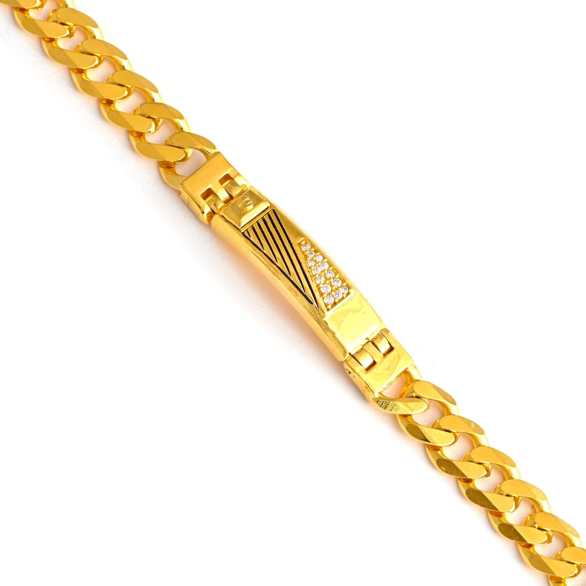 The Luxe Spark Silver Bracelet - Vinayak - House of Silver