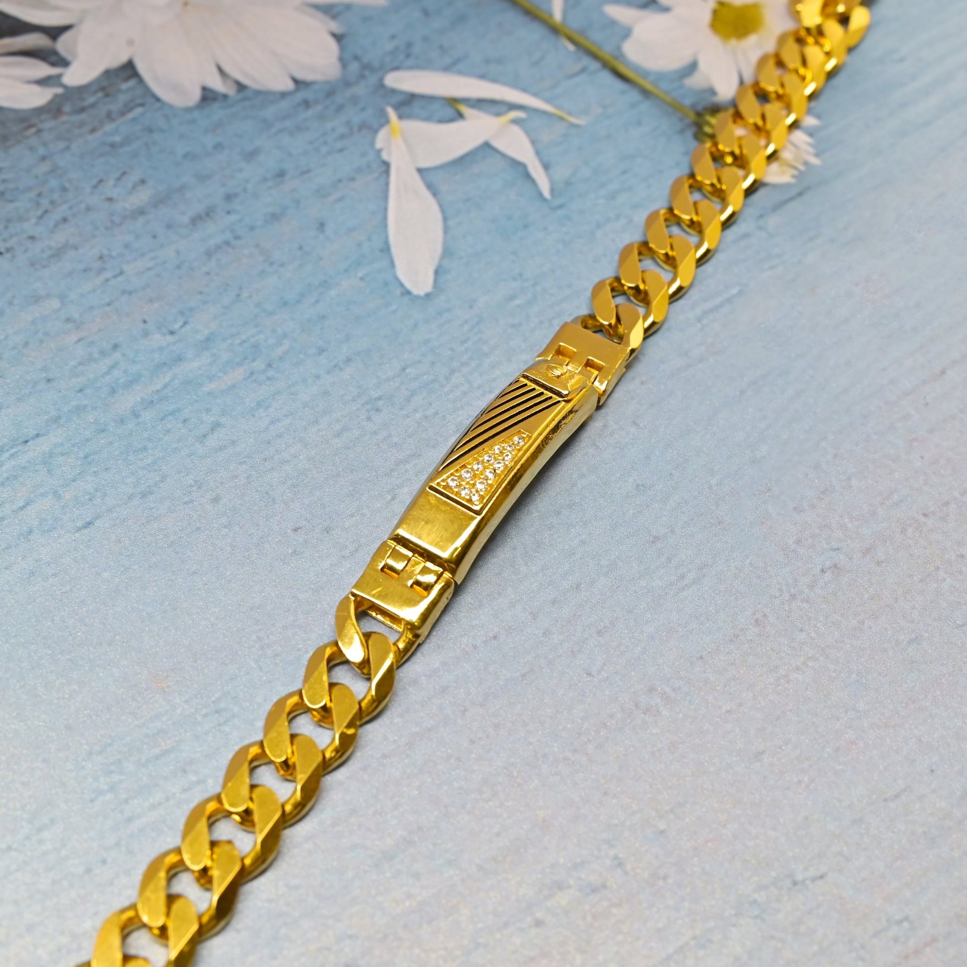 The Luxe Spark Silver Bracelet - Vinayak - House of Silver