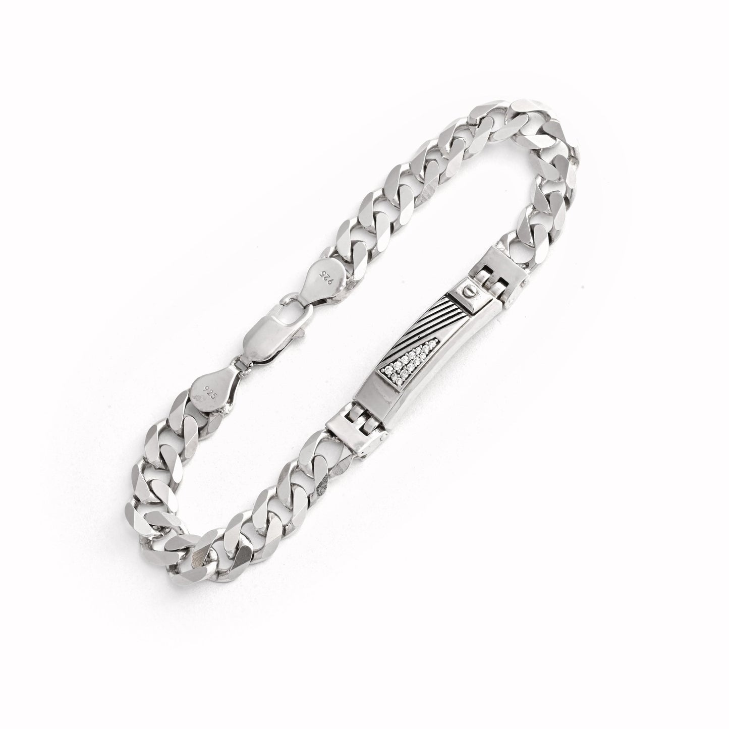 The Luxe Spark Silver Bracelet - Vinayak - House of Silver