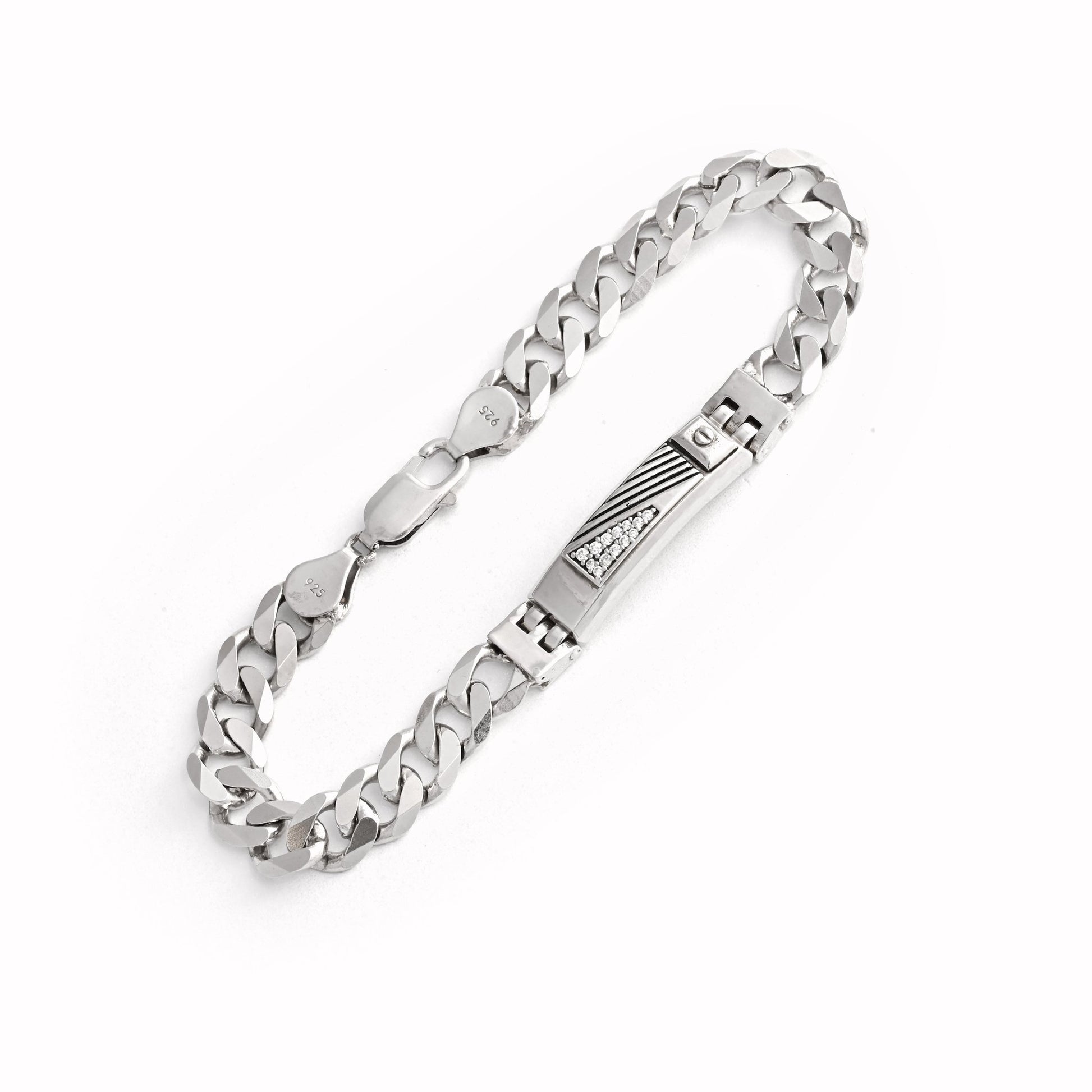 The Luxe Spark Silver Bracelet - Vinayak - House of Silver