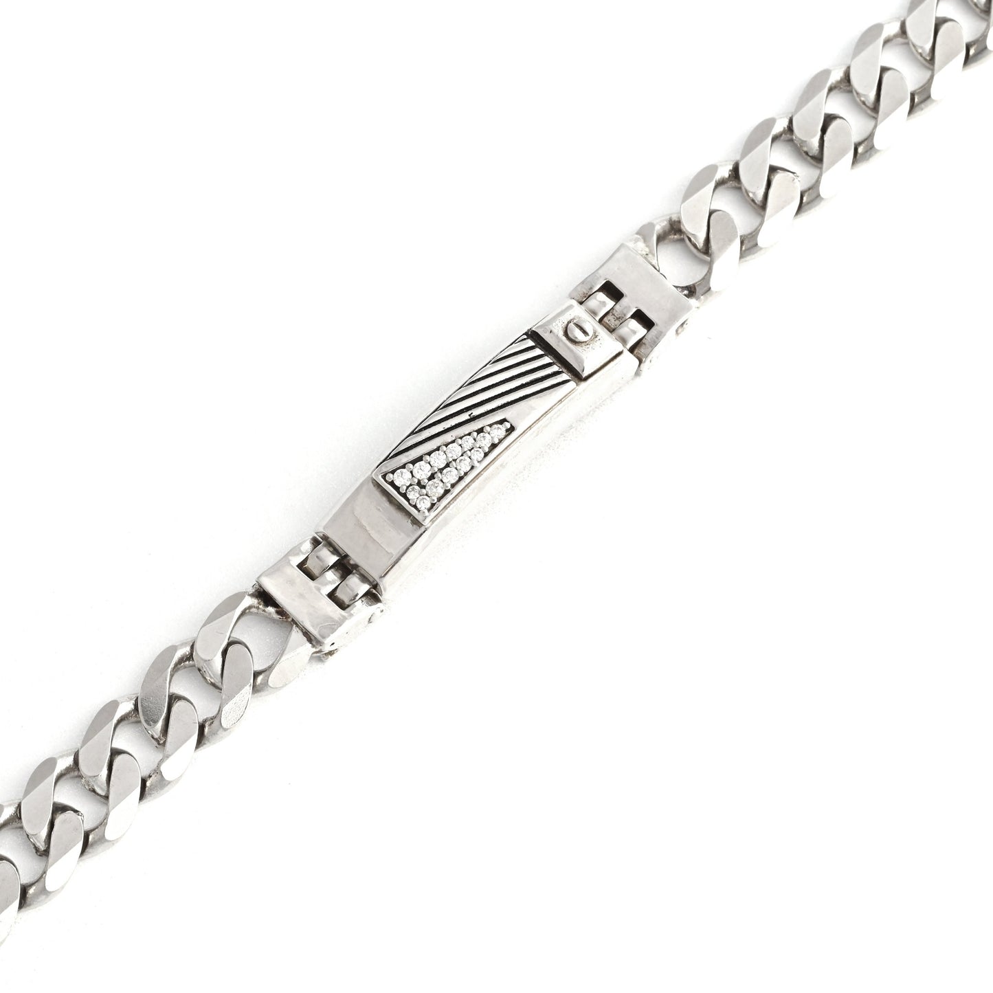 The Luxe Spark Silver Bracelet - Vinayak - House of Silver