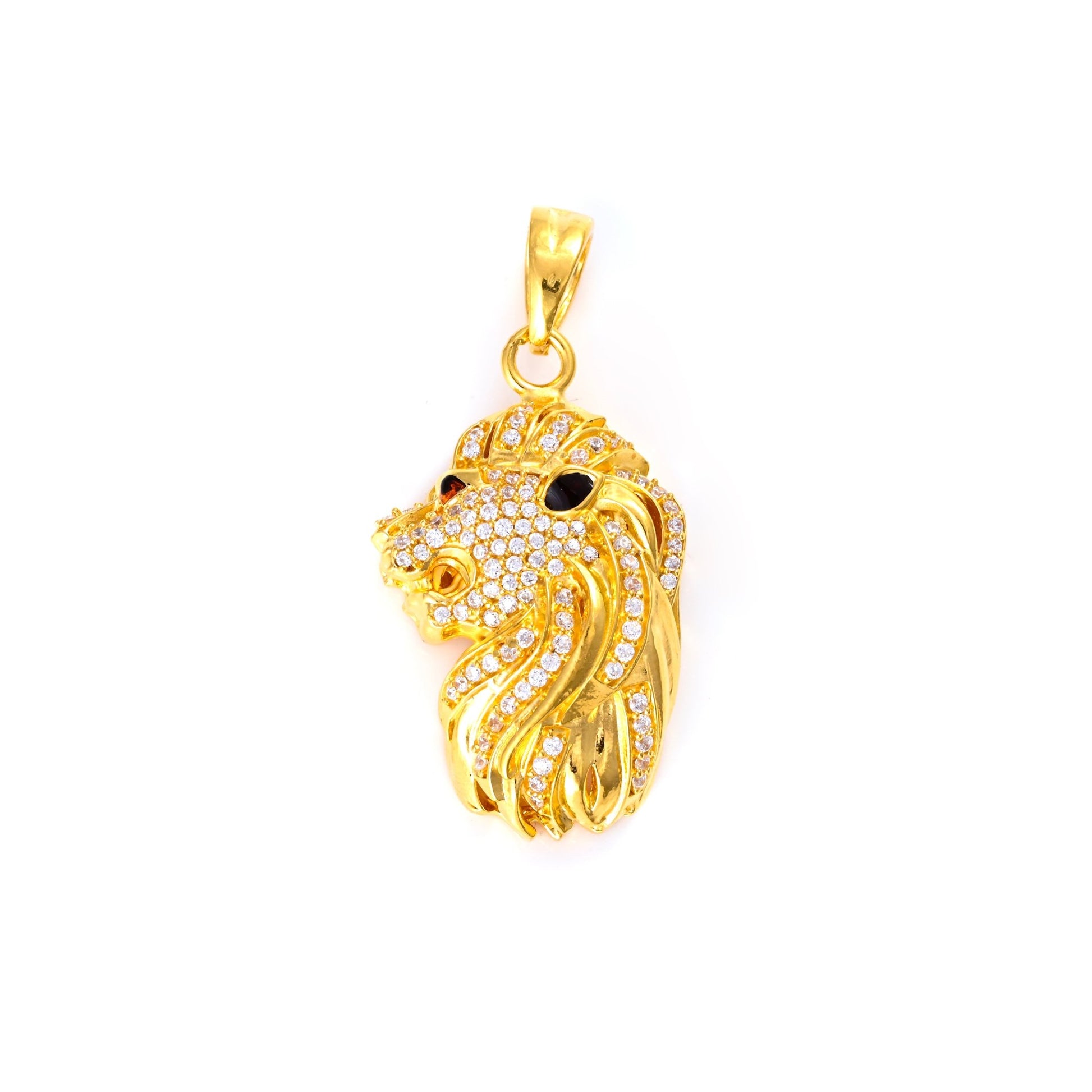 The Majestic Mane Zirconia Pendant - Vinayak - House of Silver