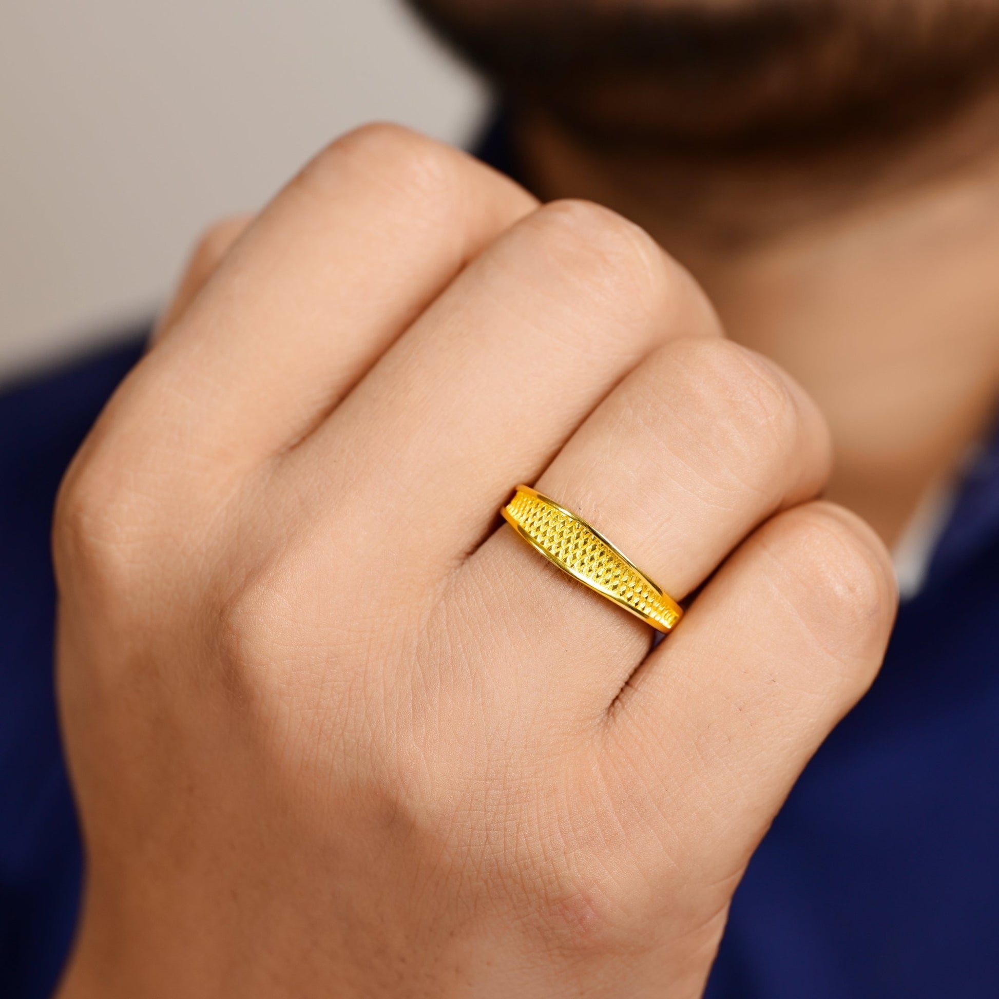 The Minimal Silver Ring - Vinayak - House of Silver