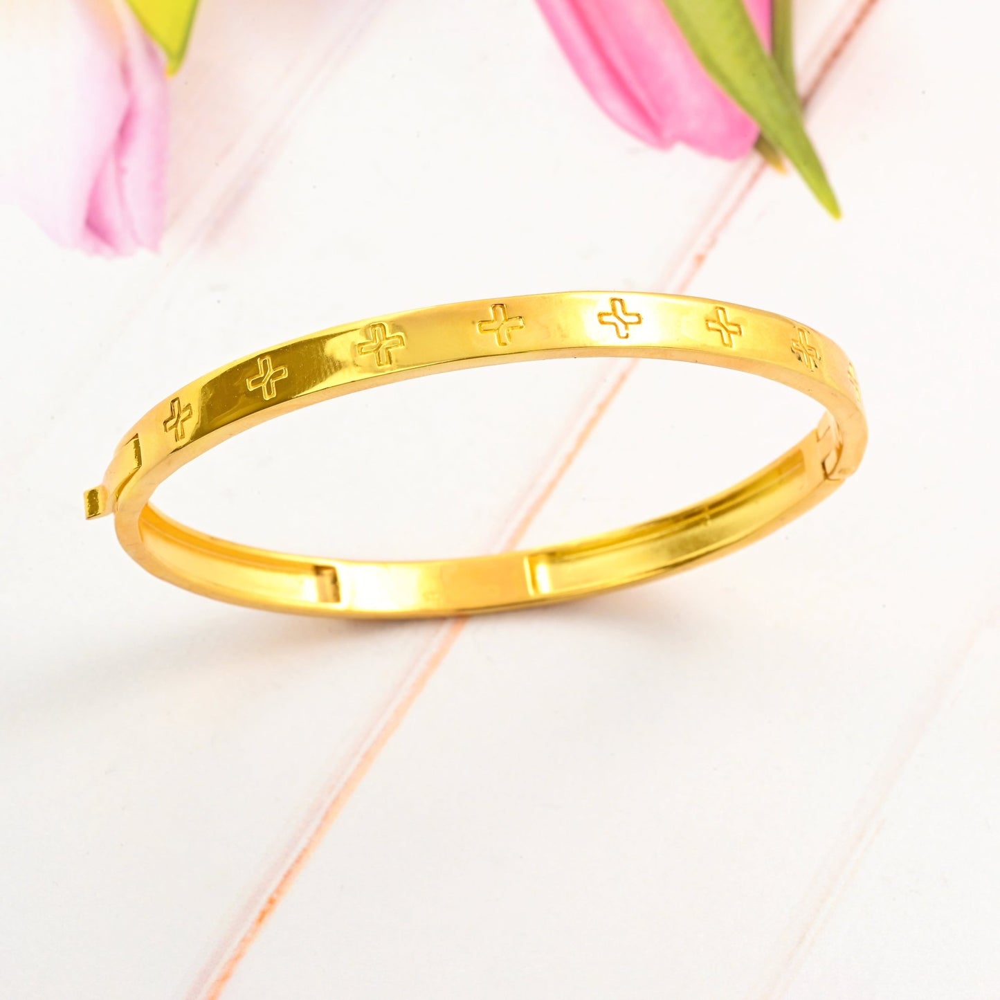 The Minimalist Engraved Bracelet - Vinayak - House of Silver