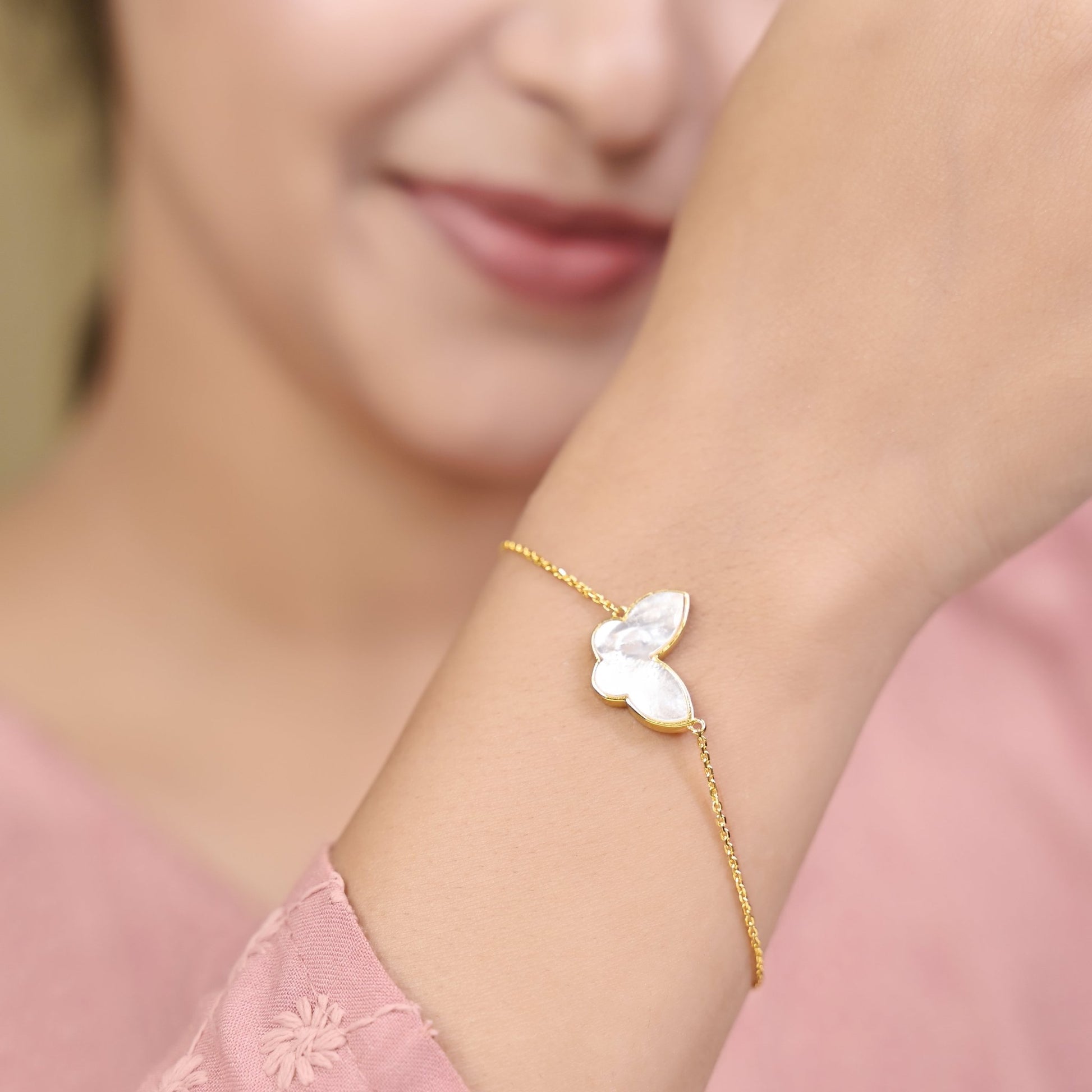 The Moonlit Wings Silver Bracelet - Vinayak - House of Silver