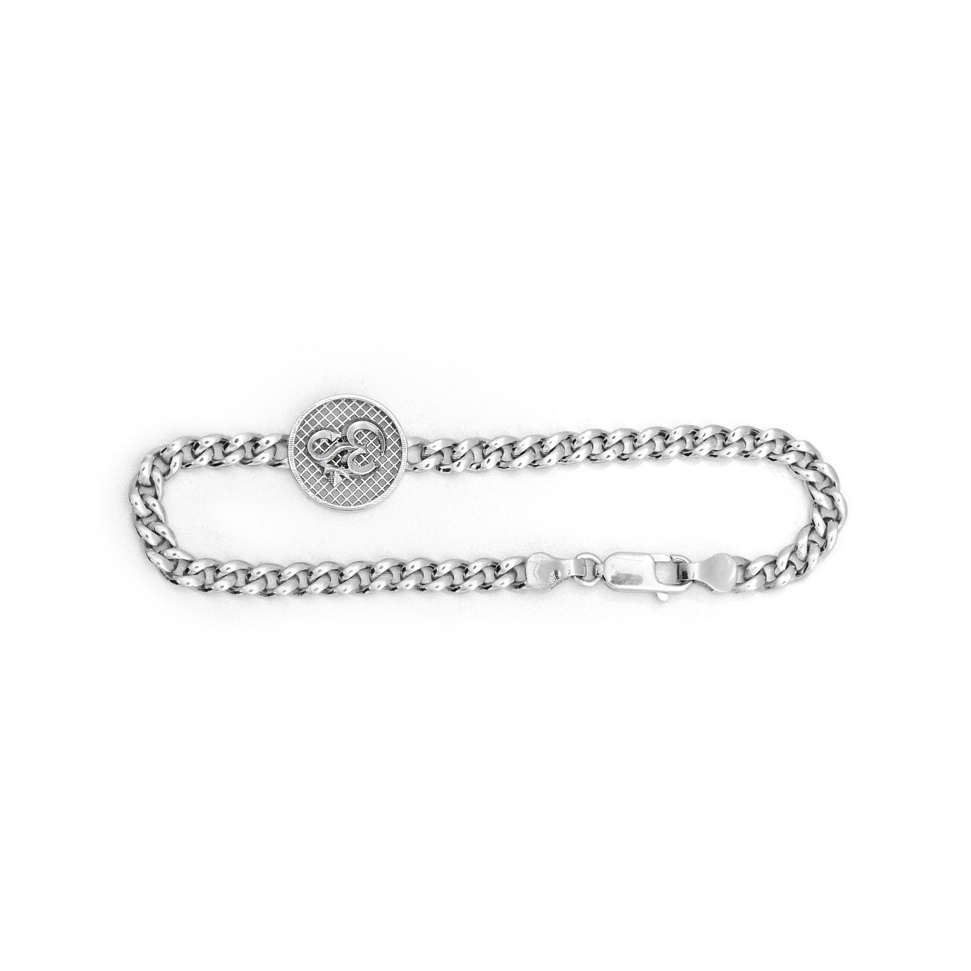 The Om Chained Bracelet - Vinayak - House of Silver