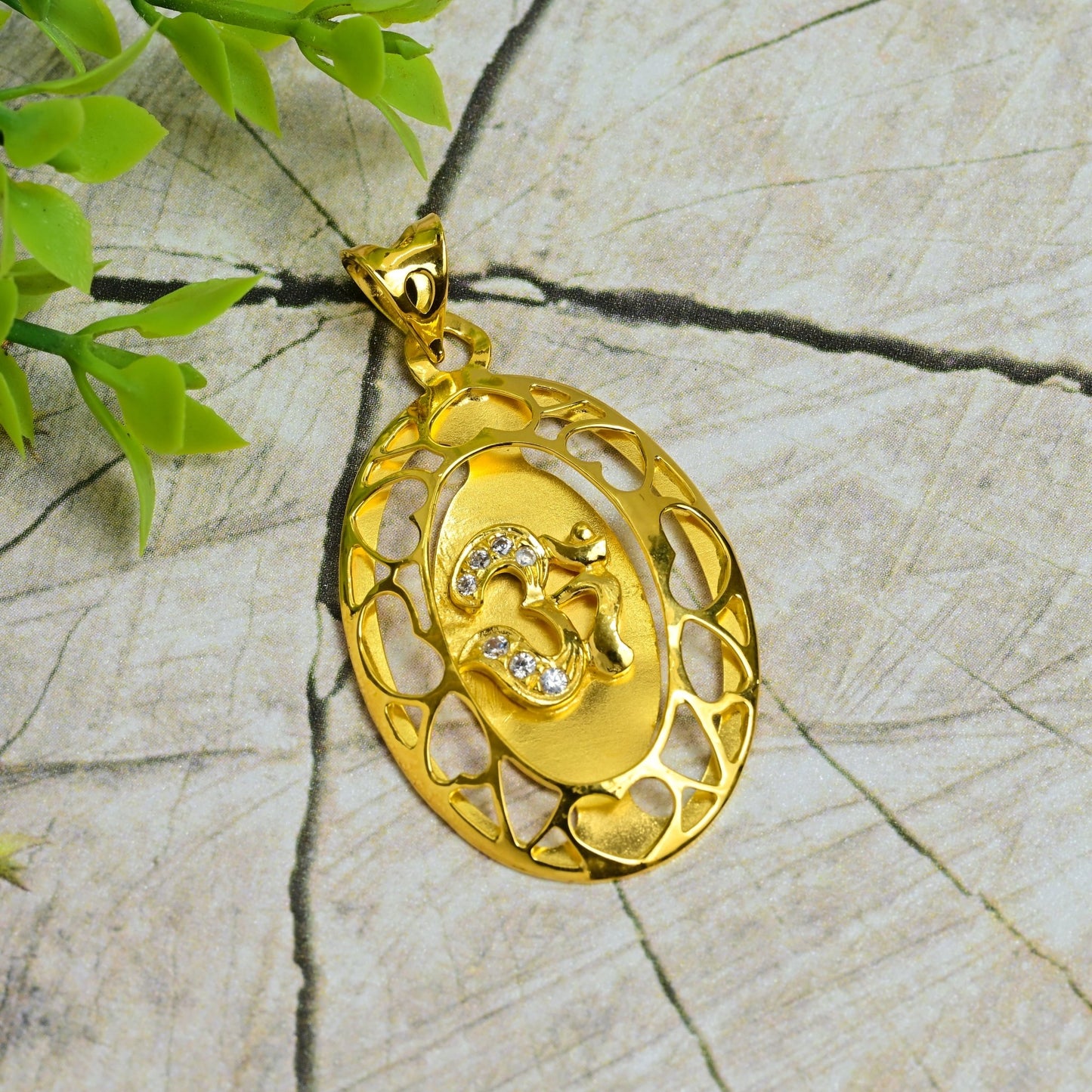 The Om Pendant - Vinayak - House of Silver