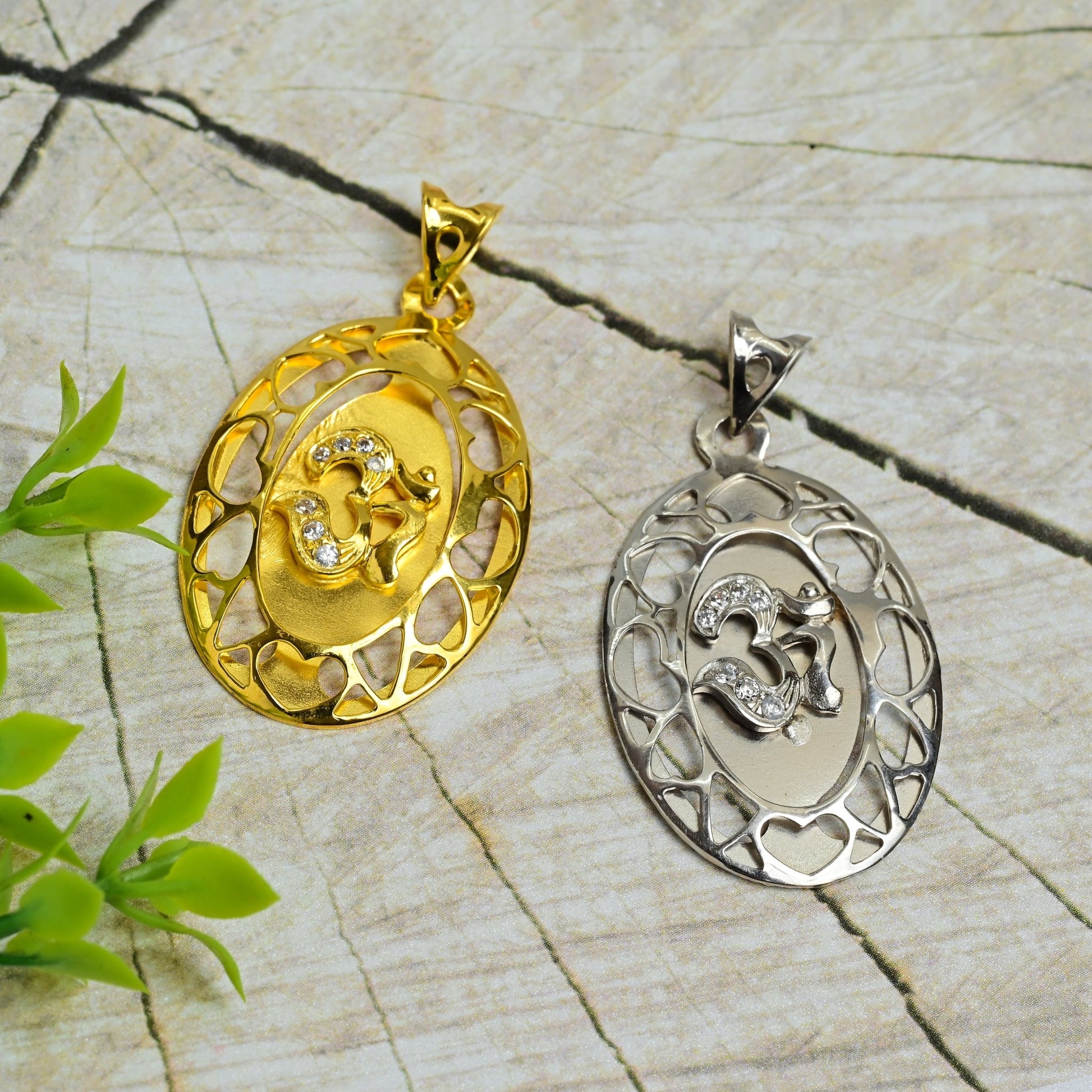 The Om Pendant - Vinayak - House of Silver