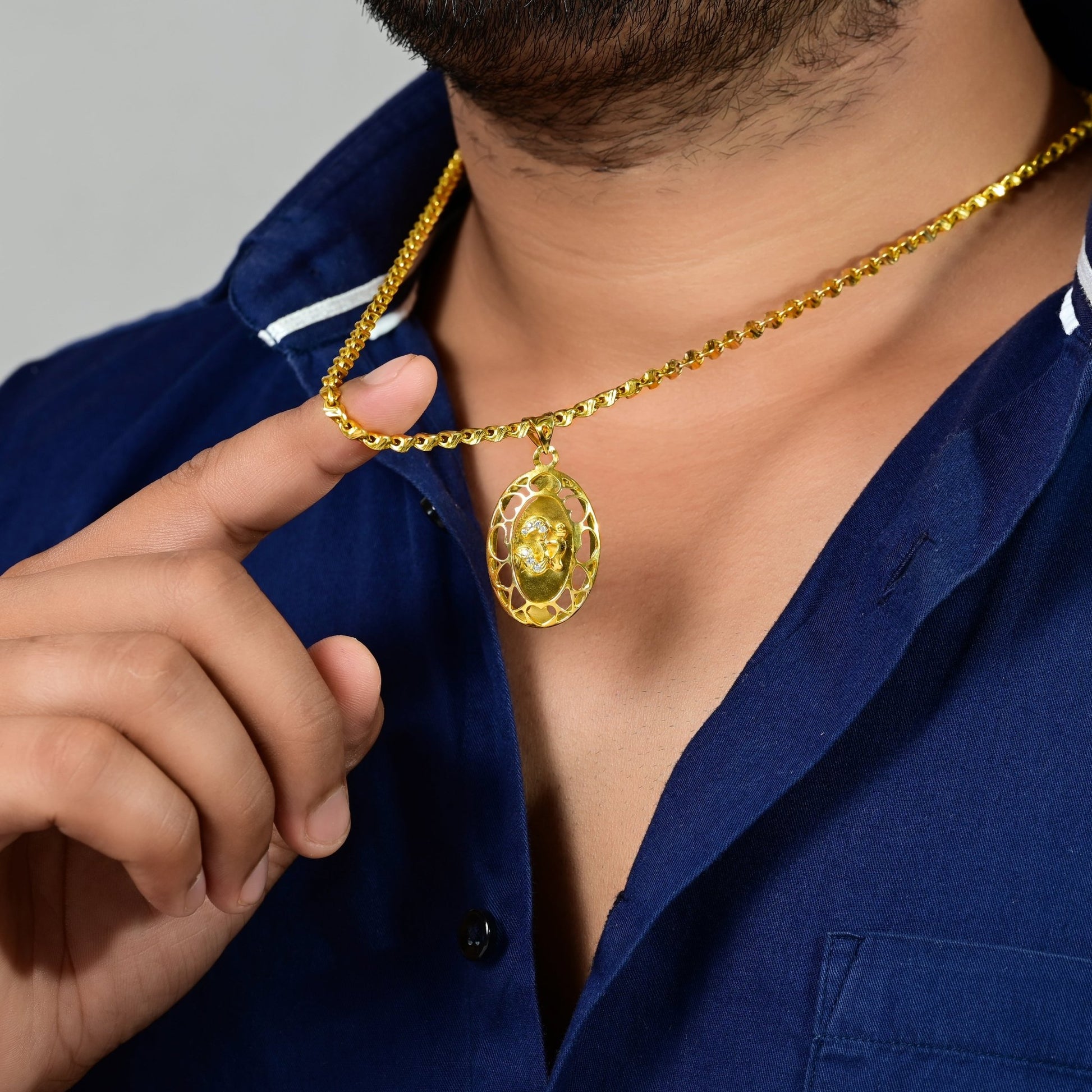 The Om Pendant - Vinayak - House of Silver