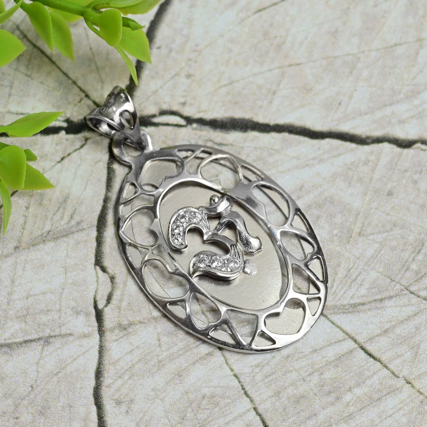 The Om Pendant - Vinayak - House of Silver