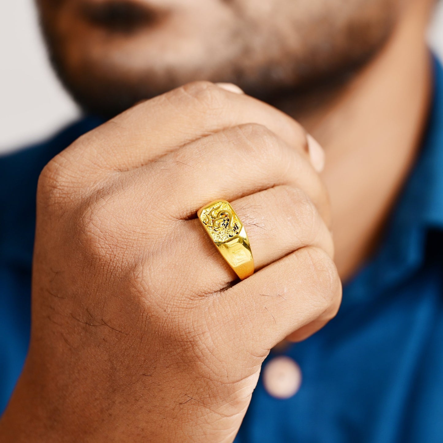 The Om Ring - Vinayak - House of Silver