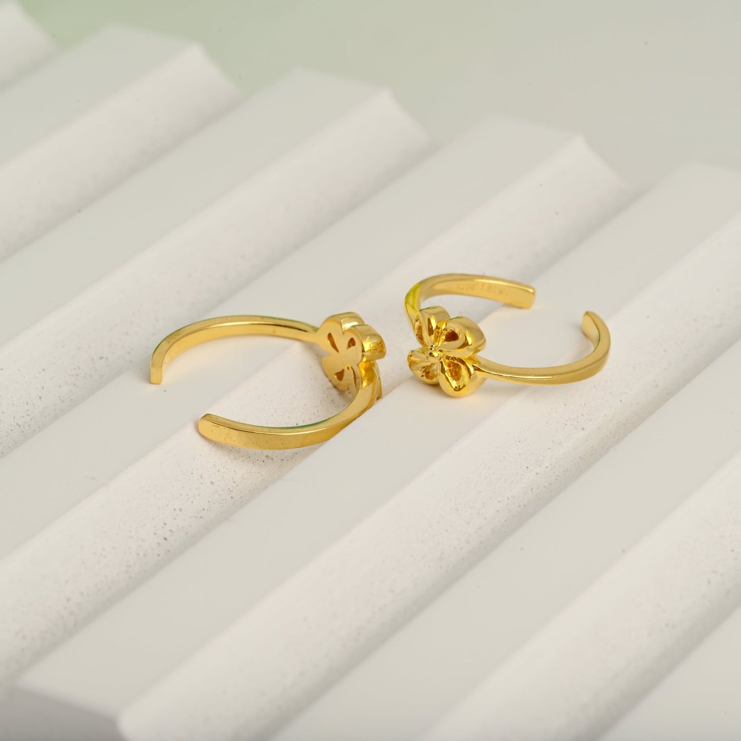 The Petite Bud Toe Ring - Vinayak - House of Silver