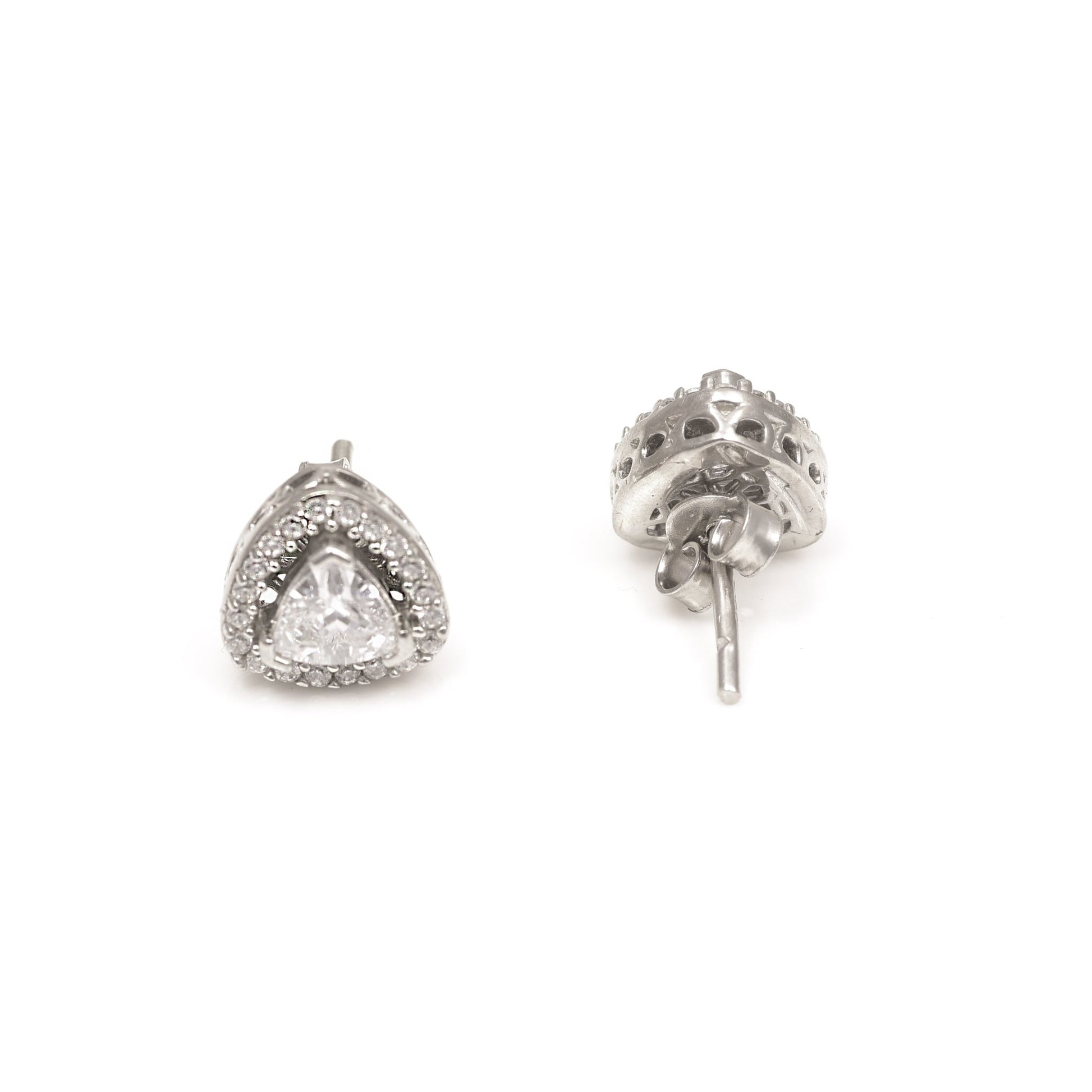 The Radiant Prism Earrings - Vinayak - House of Silver