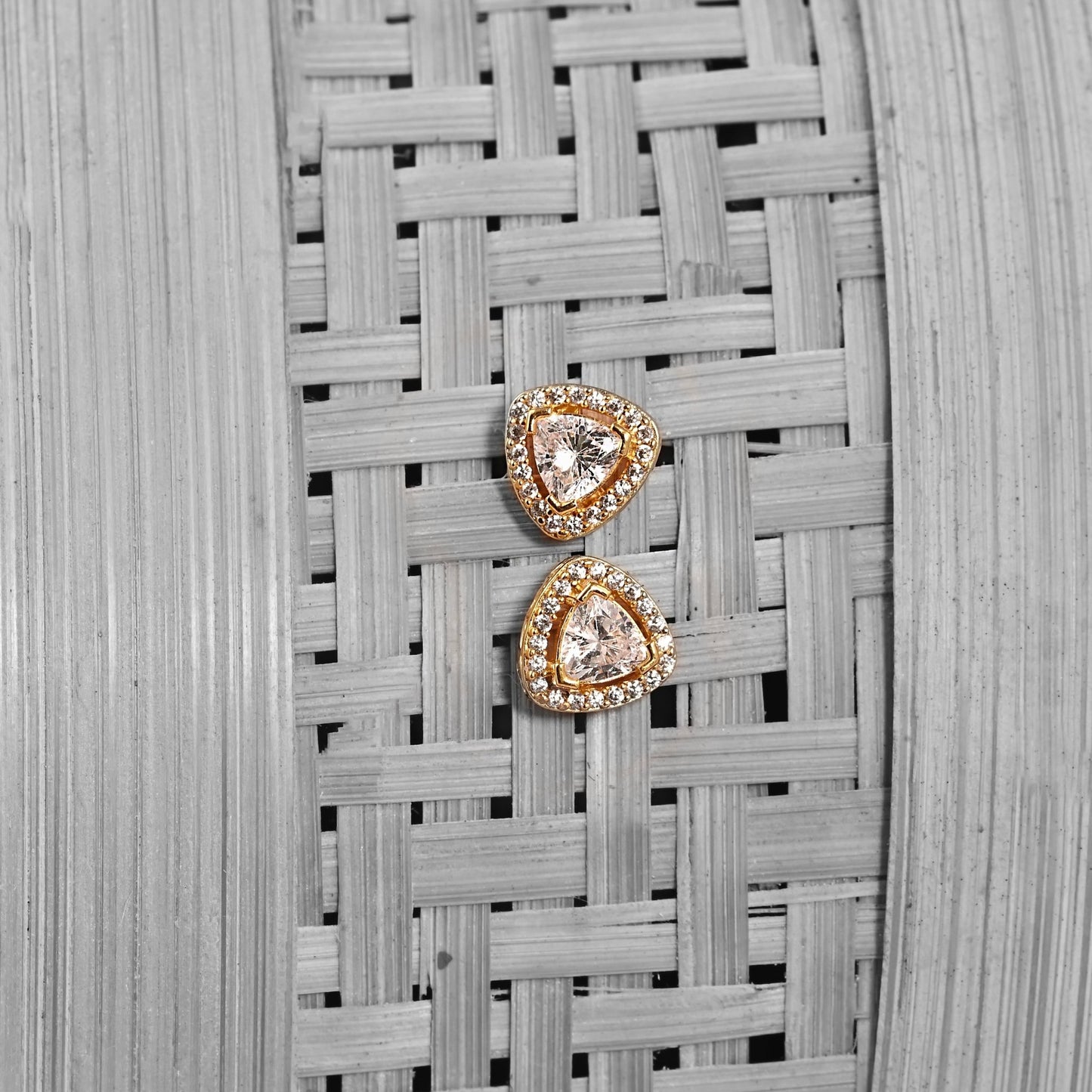 The Radiant Prism Earrings - Vinayak - House of Silver
