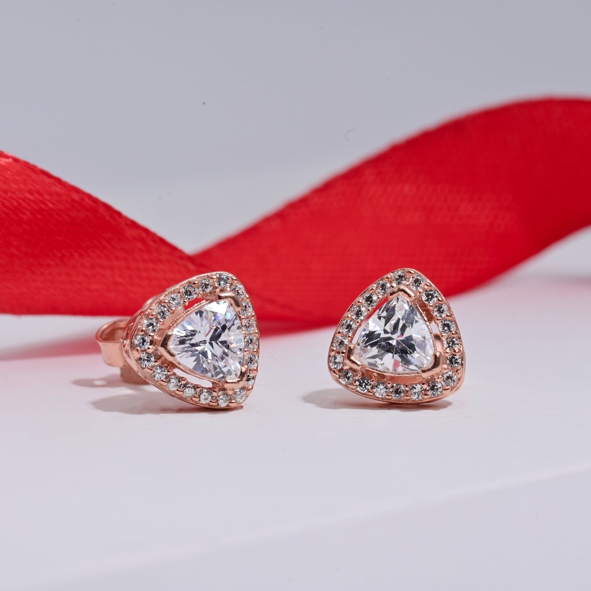 The Radiant Prism Earrings - Vinayak - House of Silver