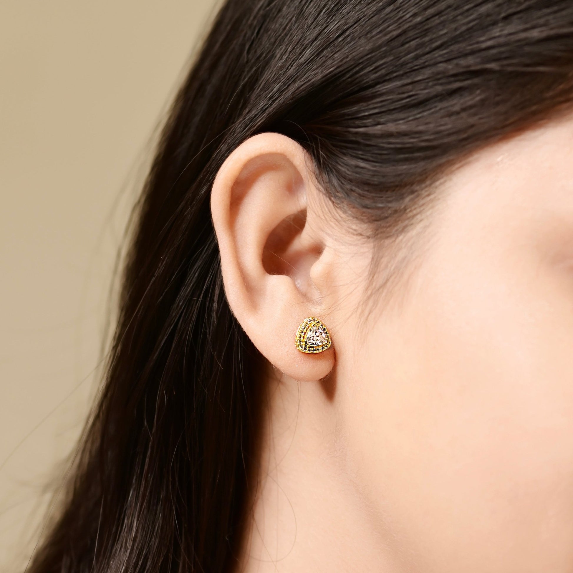 The Radiant Prism Earrings - Vinayak - House of Silver