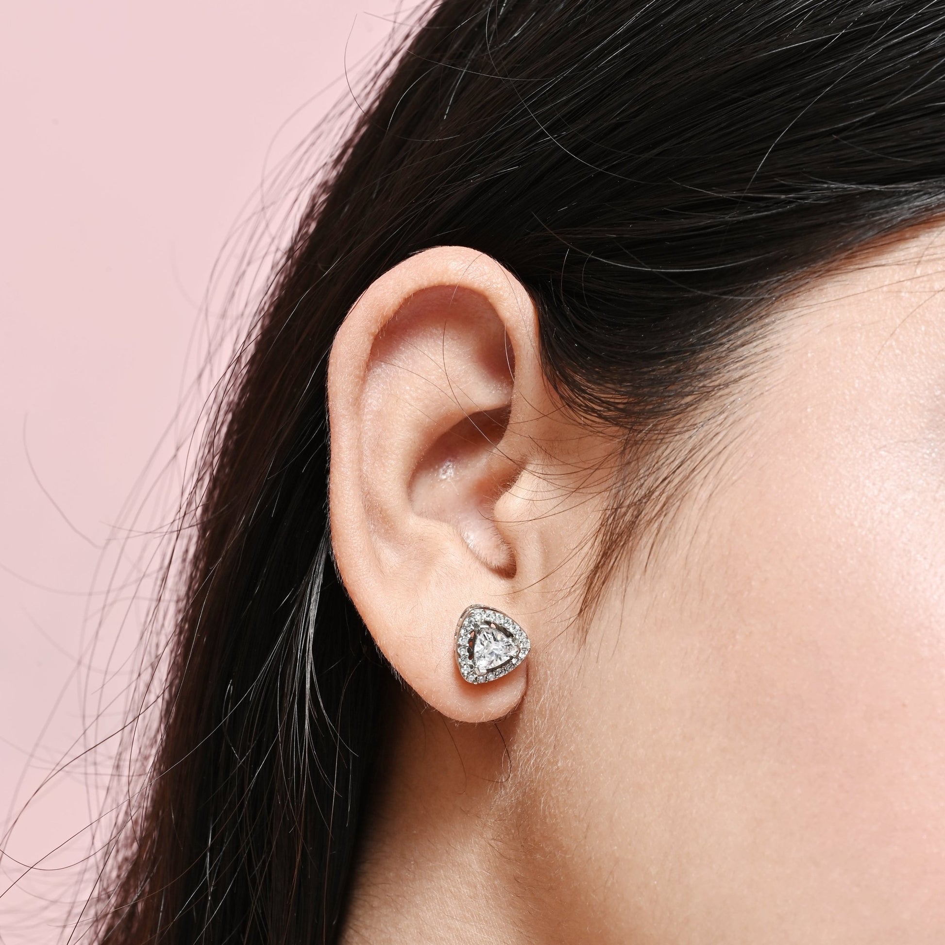 The Radiant Prism Earrings - Vinayak - House of Silver