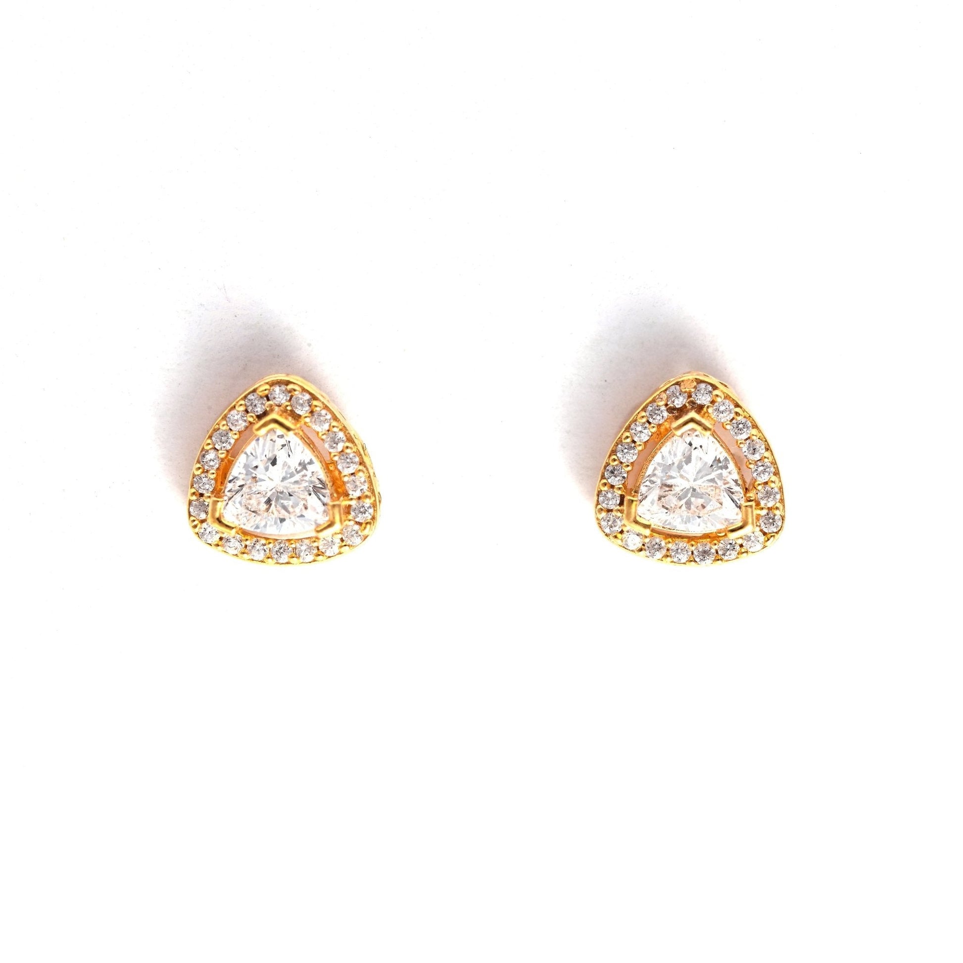The Radiant Prism Earrings - Vinayak - House of Silver