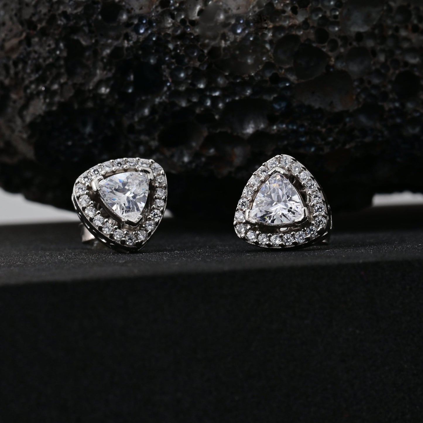 The Radiant Prism Earrings - Vinayak - House of Silver