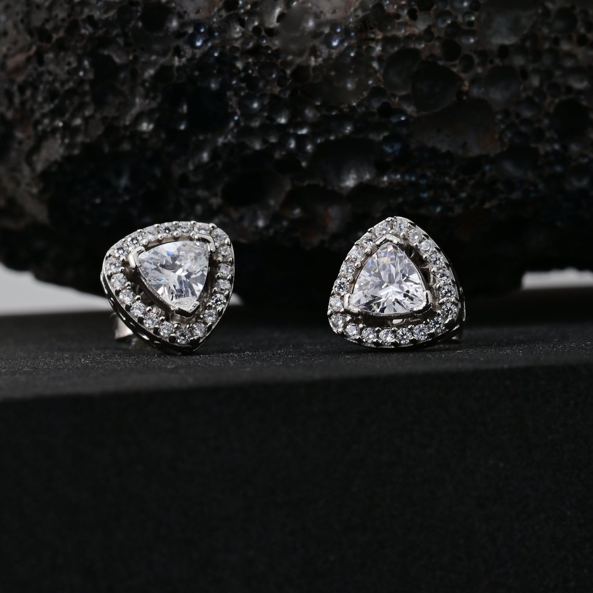 The Radiant Prism Earrings - Vinayak - House of Silver