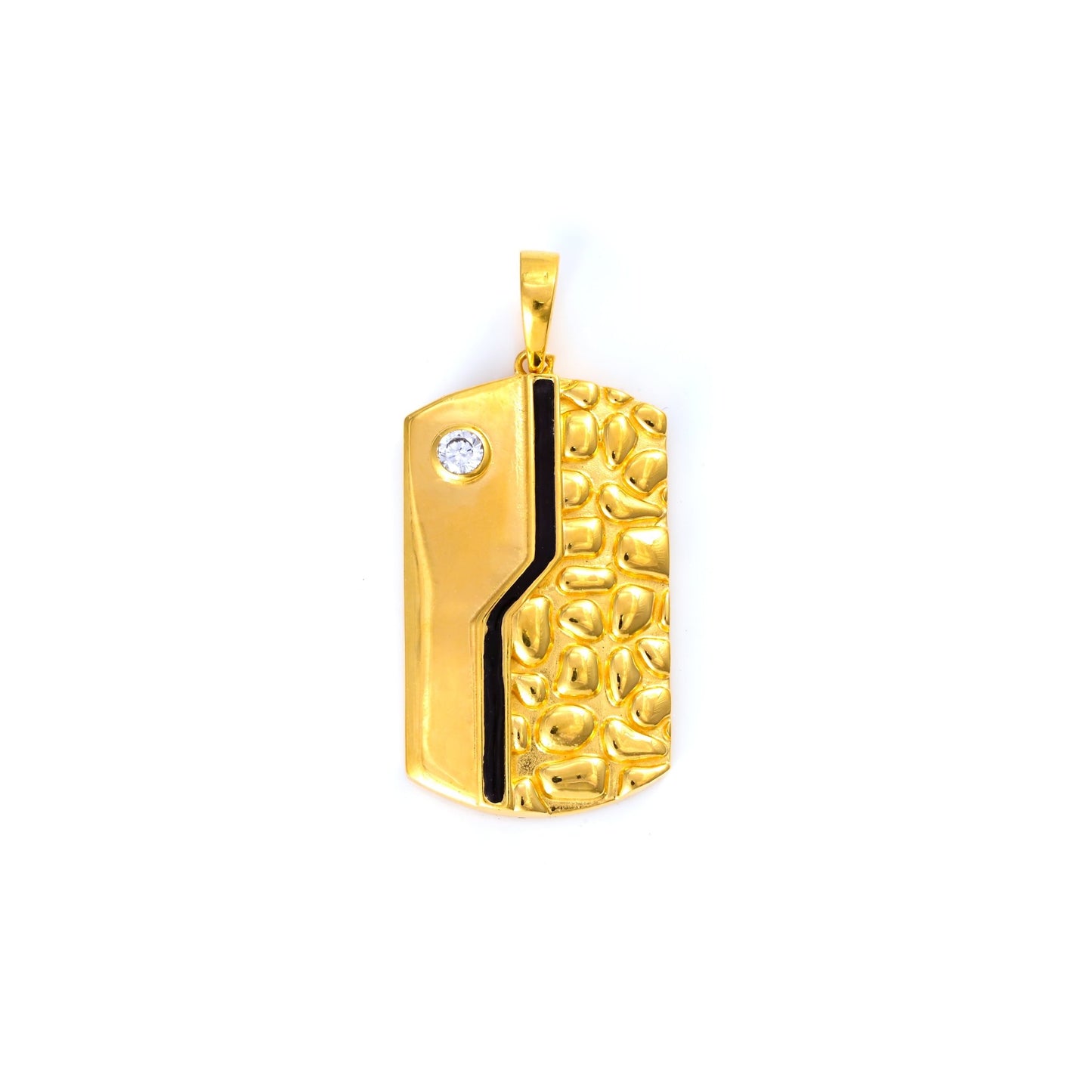 The Serene Silver Pendant - Vinayak - House of Silver