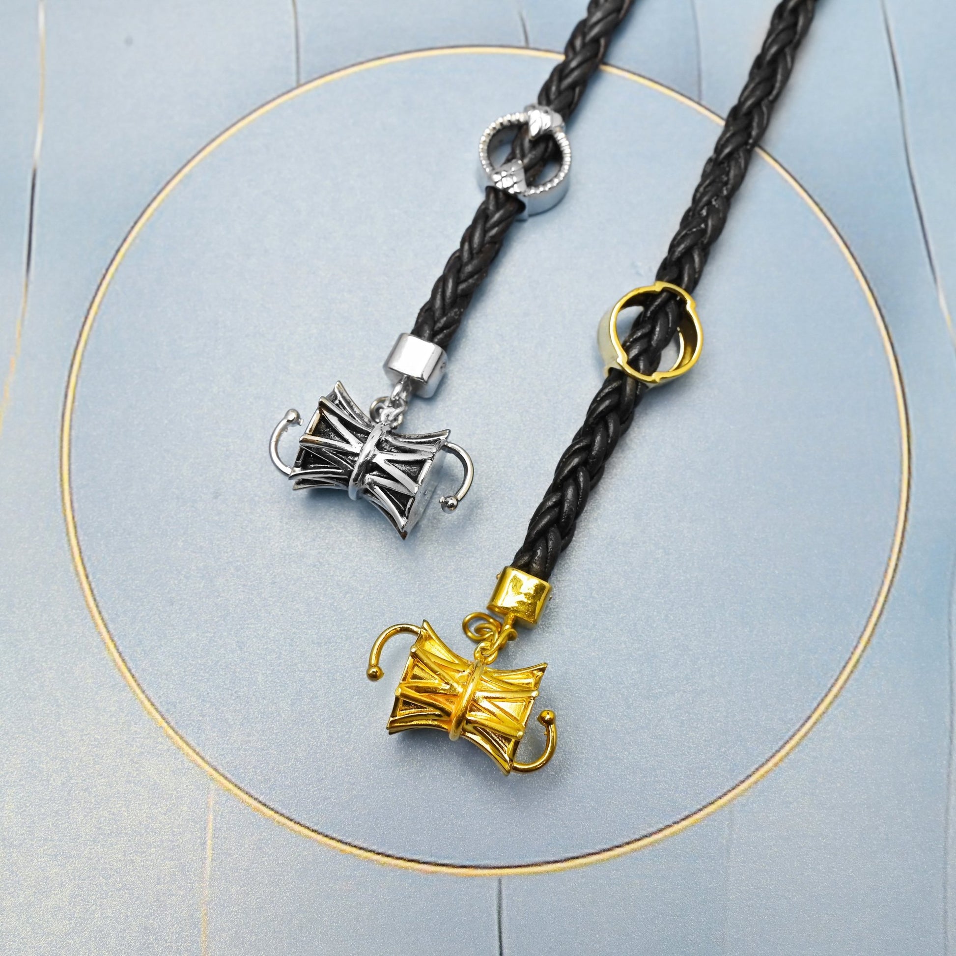 The Shiv Dhvani Silver Belt Bracelet - Vinayak - House of Silver