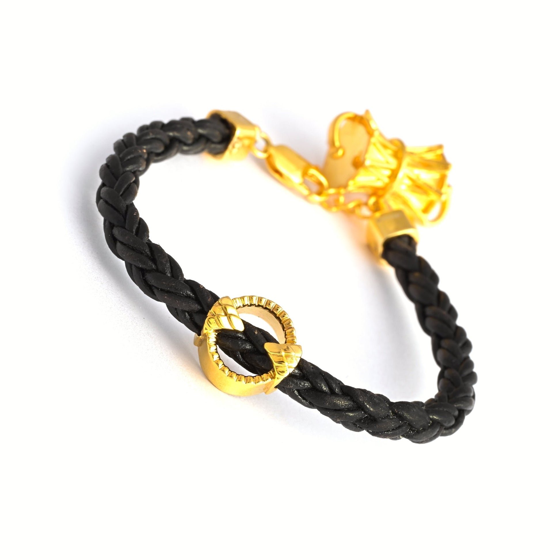 The Shiv Dhvani Silver Belt Bracelet - Vinayak - House of Silver