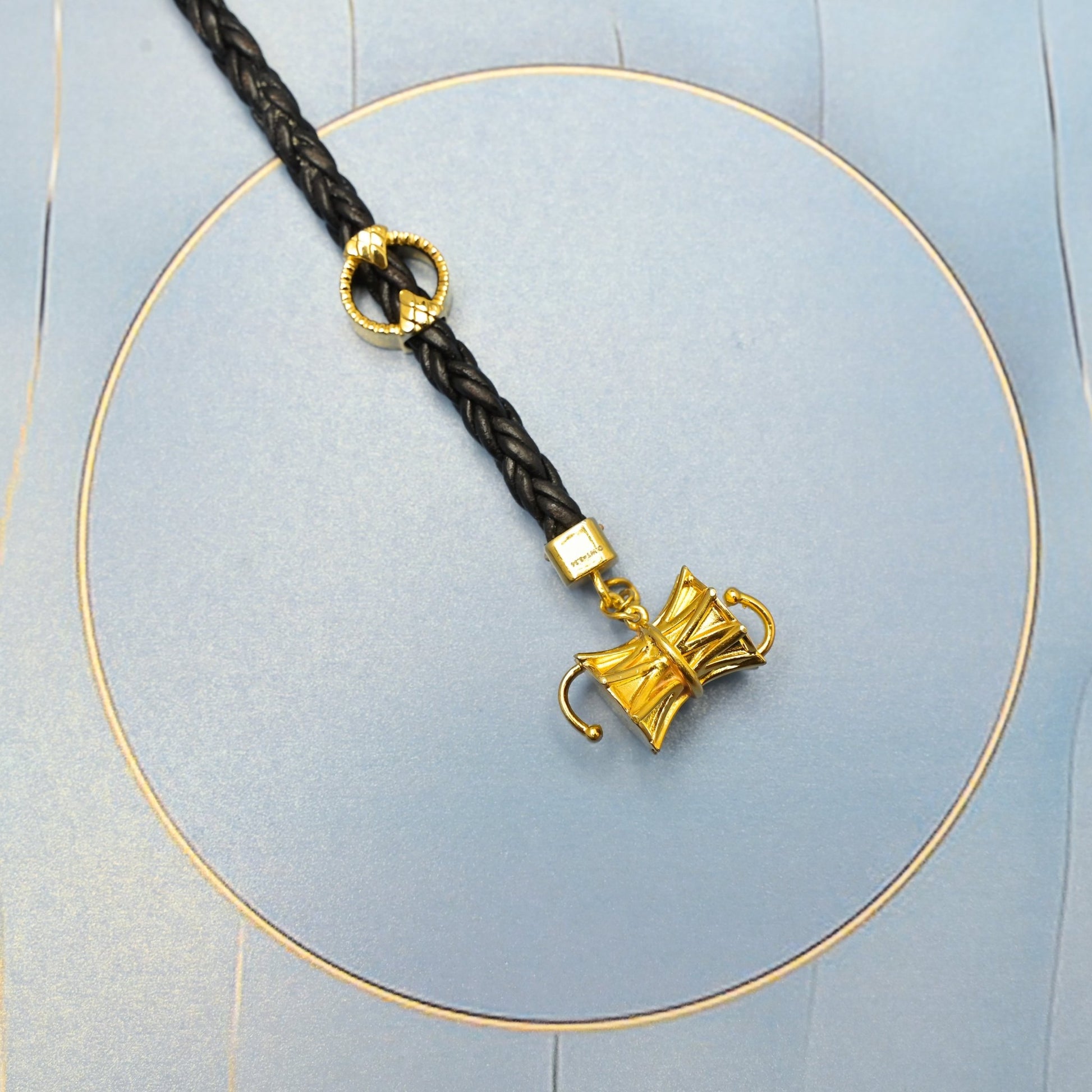 The Shiv Dhvani Silver Belt Bracelet - Vinayak - House of Silver