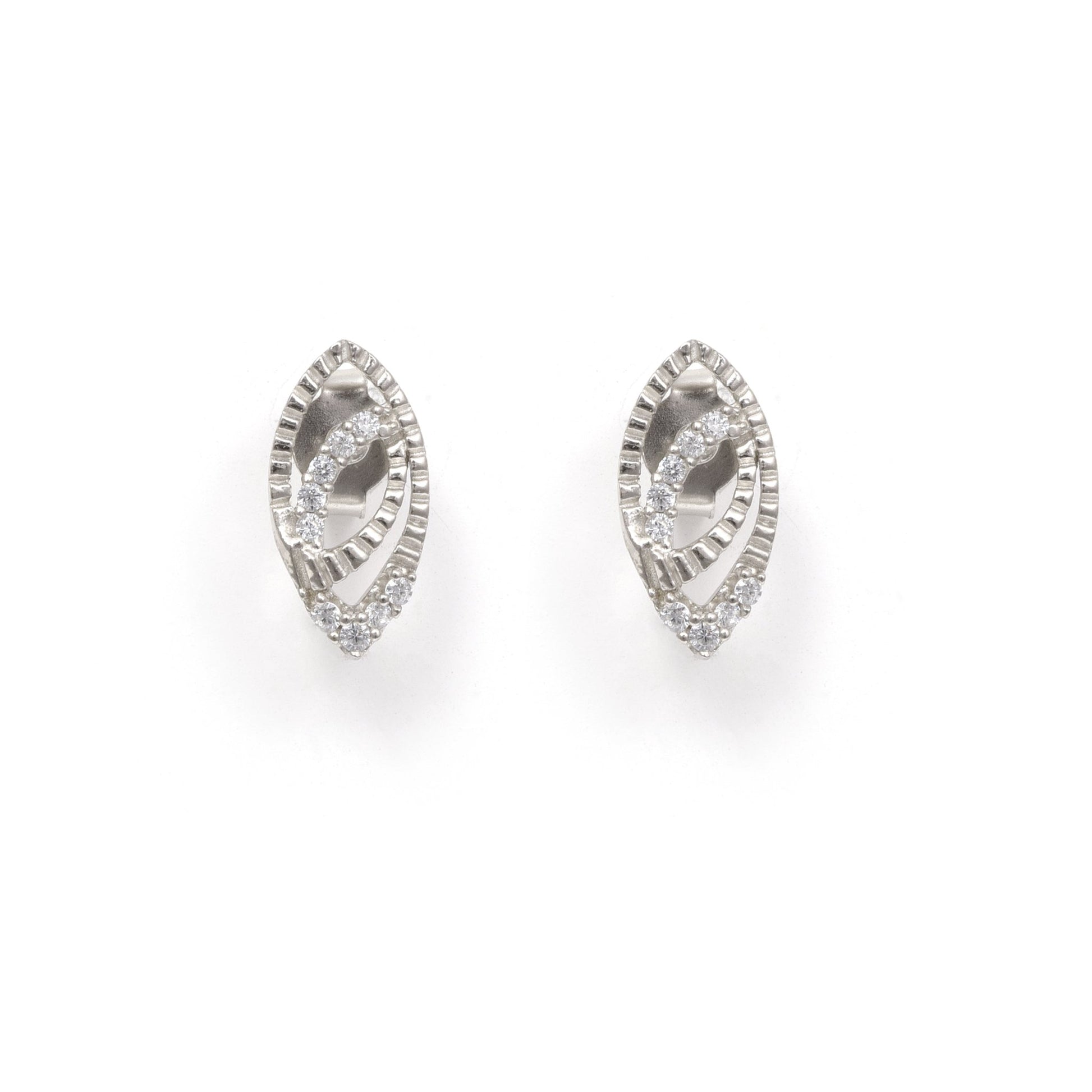 The Silver Breeze Earrings - Vinayak - House of Silver