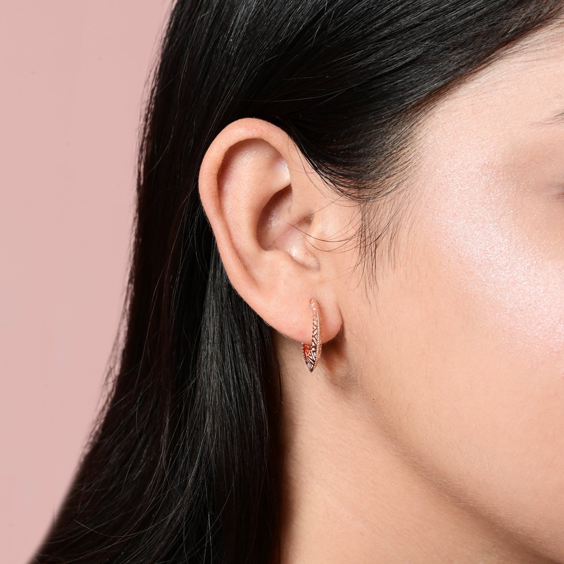 The Silver Hoop Earrings - Vinayak - House of Silver