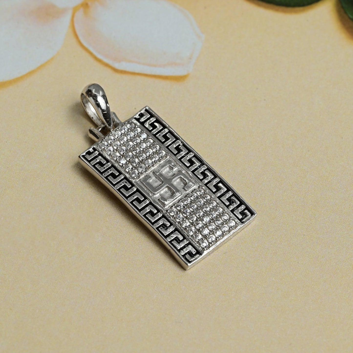 The Trishul Sparkle Pendant - Vinayak - House of Silver