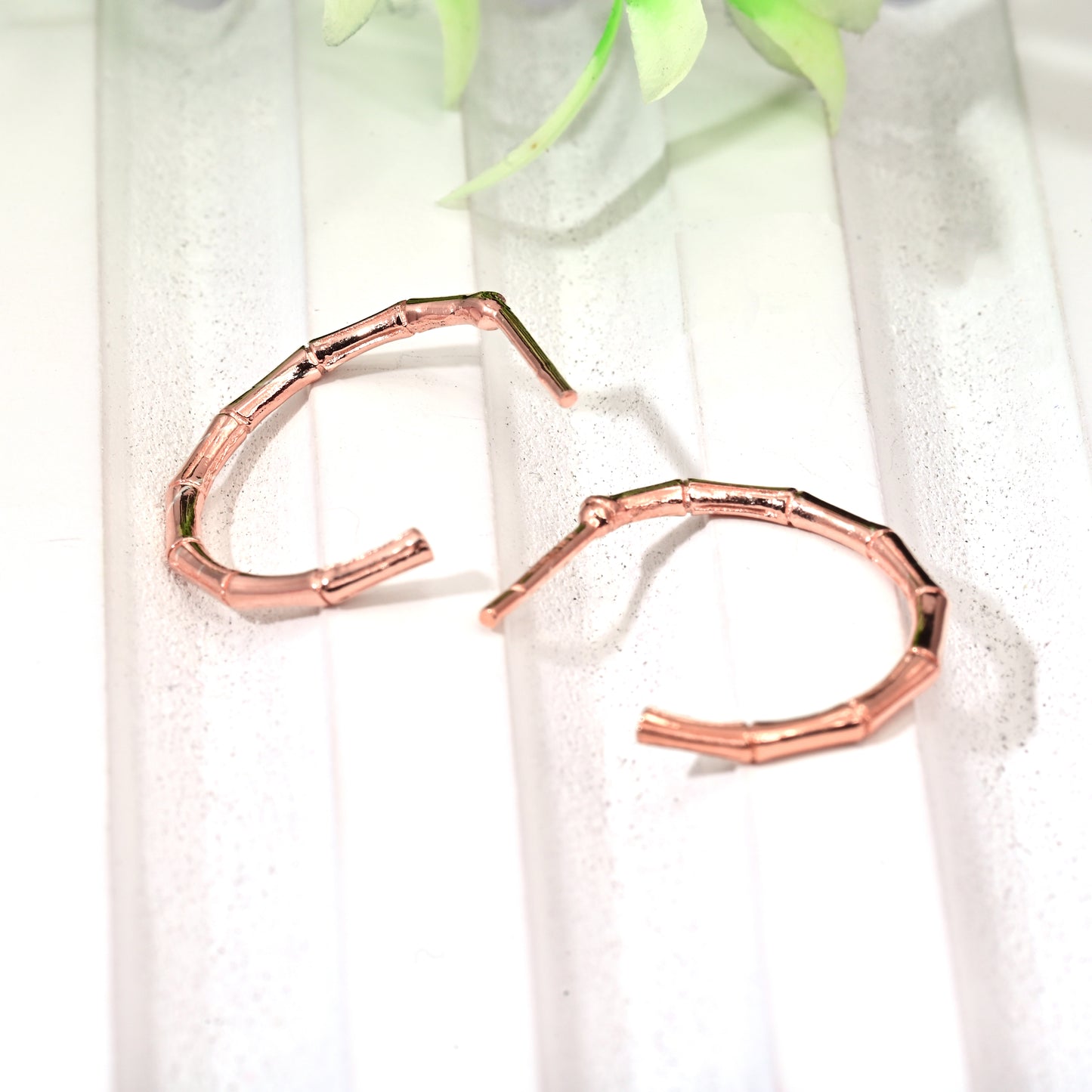 The Sleek Silver Hoop Earrings