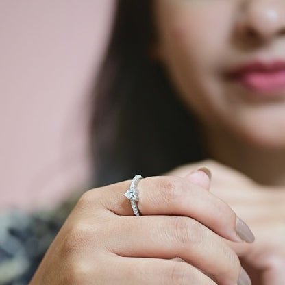 The Eternal Love Heart Silver Ring