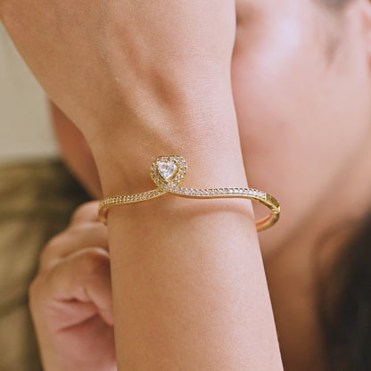 The Heart Radiance Cuff Bracelet