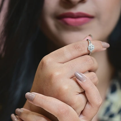 The Dazzling Zirconia Ring