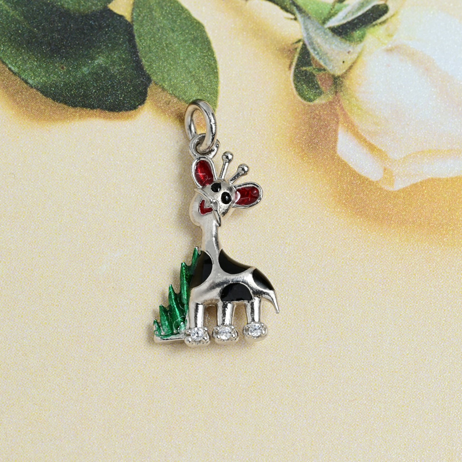 The Baby Giraffe Pendant - Vinayak - House of Silver